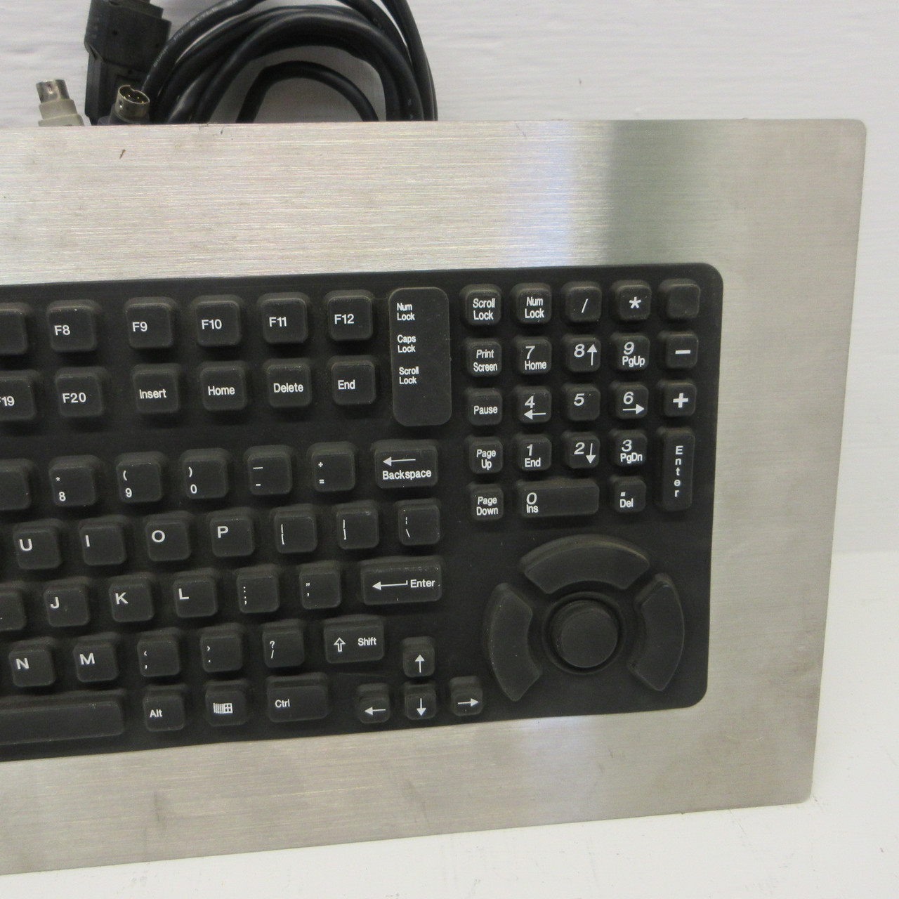 Texas Industrial Peripherals IKEY PM-5K Keyboard KYB Rev: 6 HP Rev: 24 Hulapoint (AH1341-1)