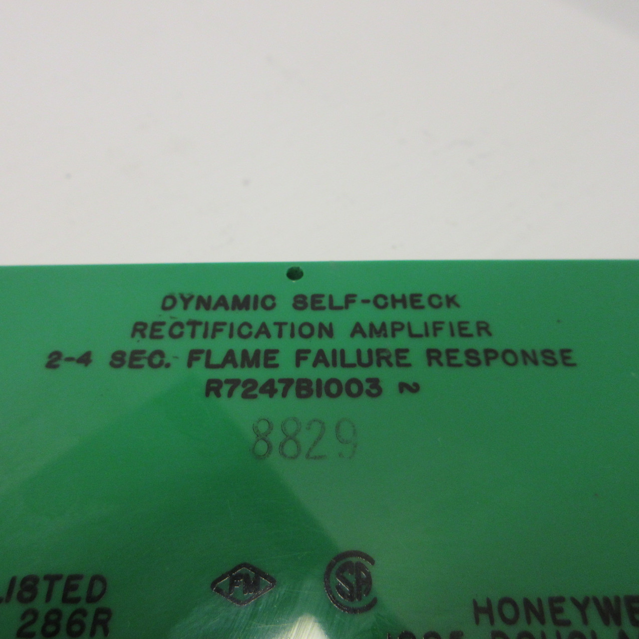 Honeywell R7247B1003 Dynamic Self Check Rectification Amplifier 2-4 SEC 8829 (AH1340-1)