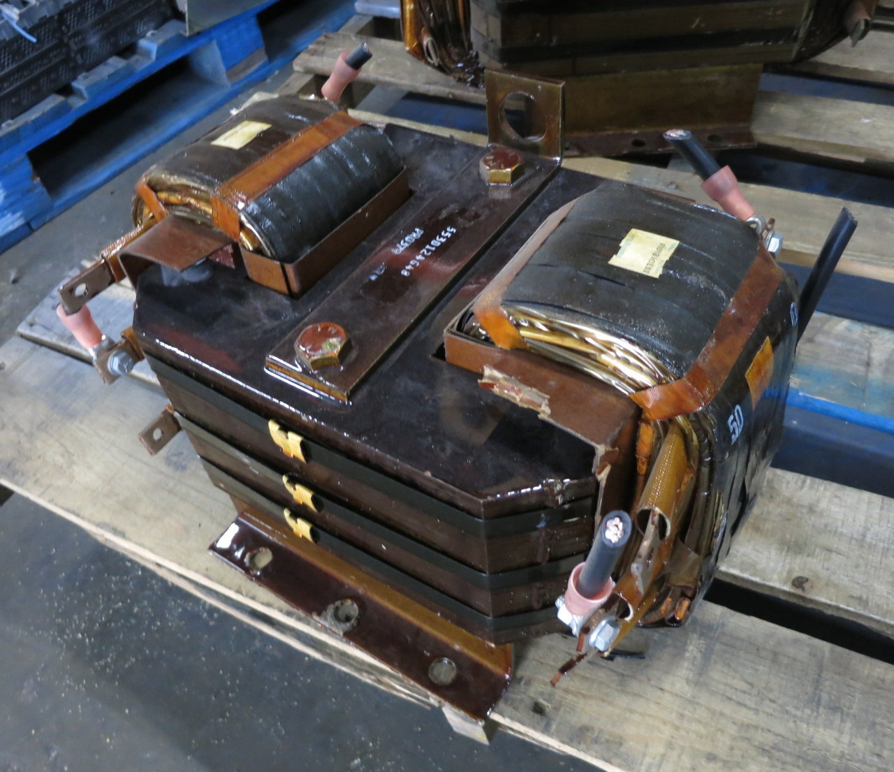 Image of Westinghouse 553D124G48 150 HP 480V Motor Starting Auto Transformer 480 2 Coil