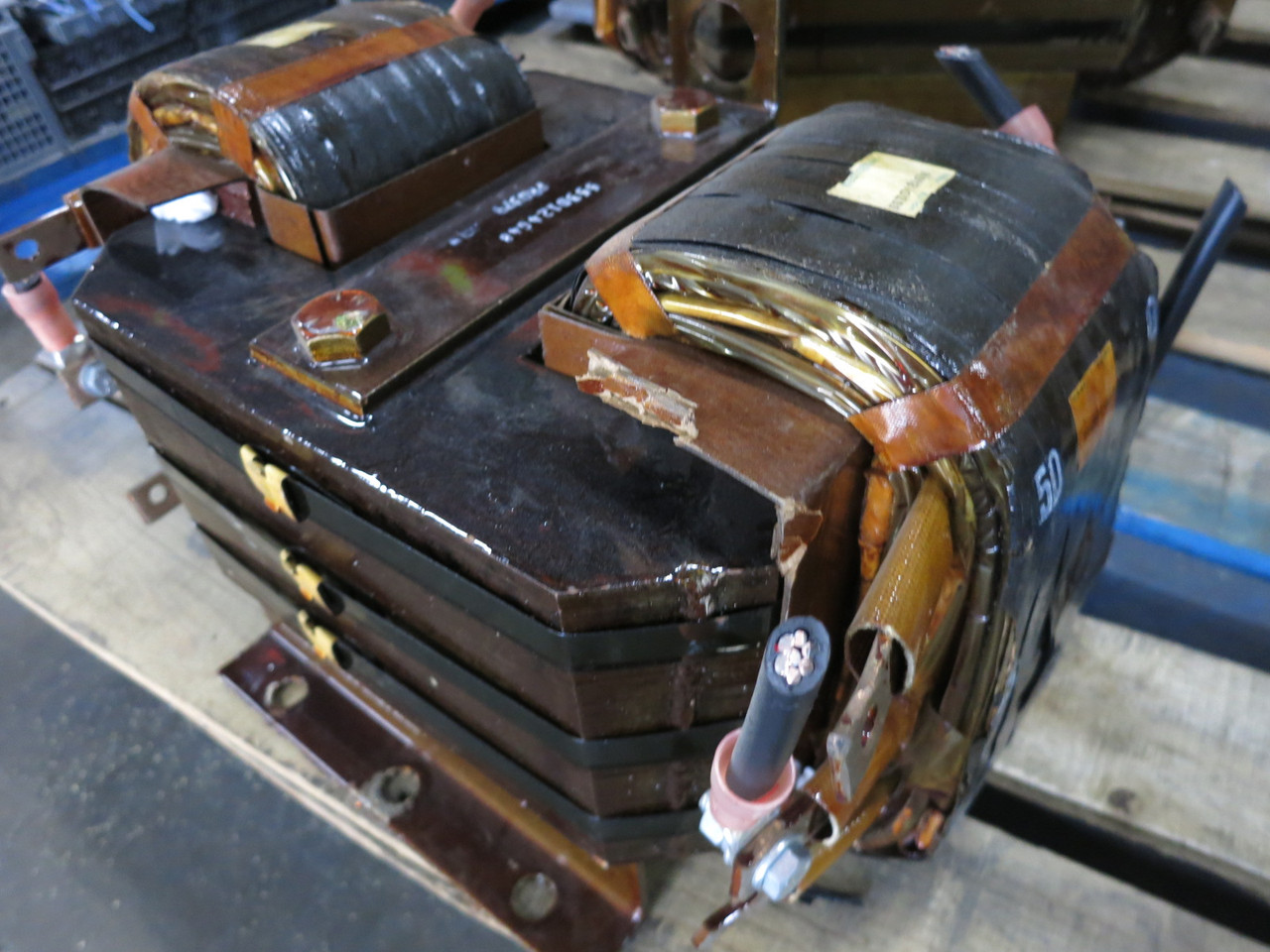 Westinghouse 553D124G48 150 HP 480V Motor Starting Auto Transformer 480 2 Coil (DW8273-1)