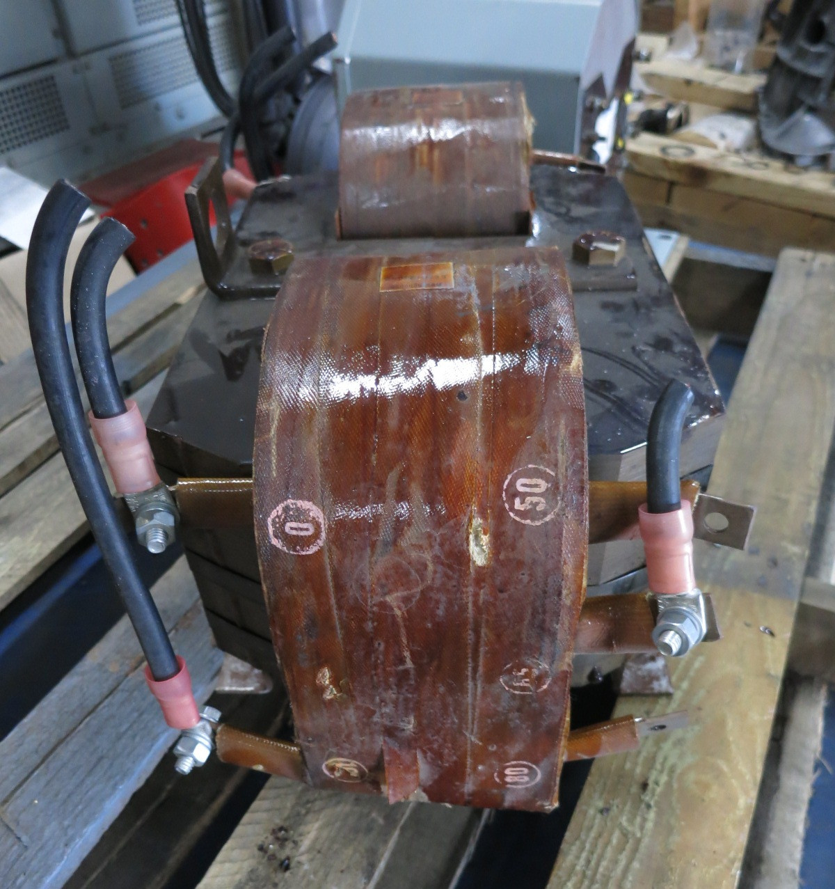 Westinghouse 553D125G42 200 HP 480V Motor Starting Auto Transformer 480 2 Coil (DW8272-2)