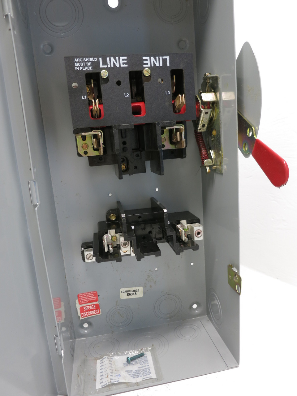 NEW GE TG3223 100A 240V Fusible Safety Switch Disconnect 100 Amp 2 Pole 2P Mod 8 (DW8278-1)