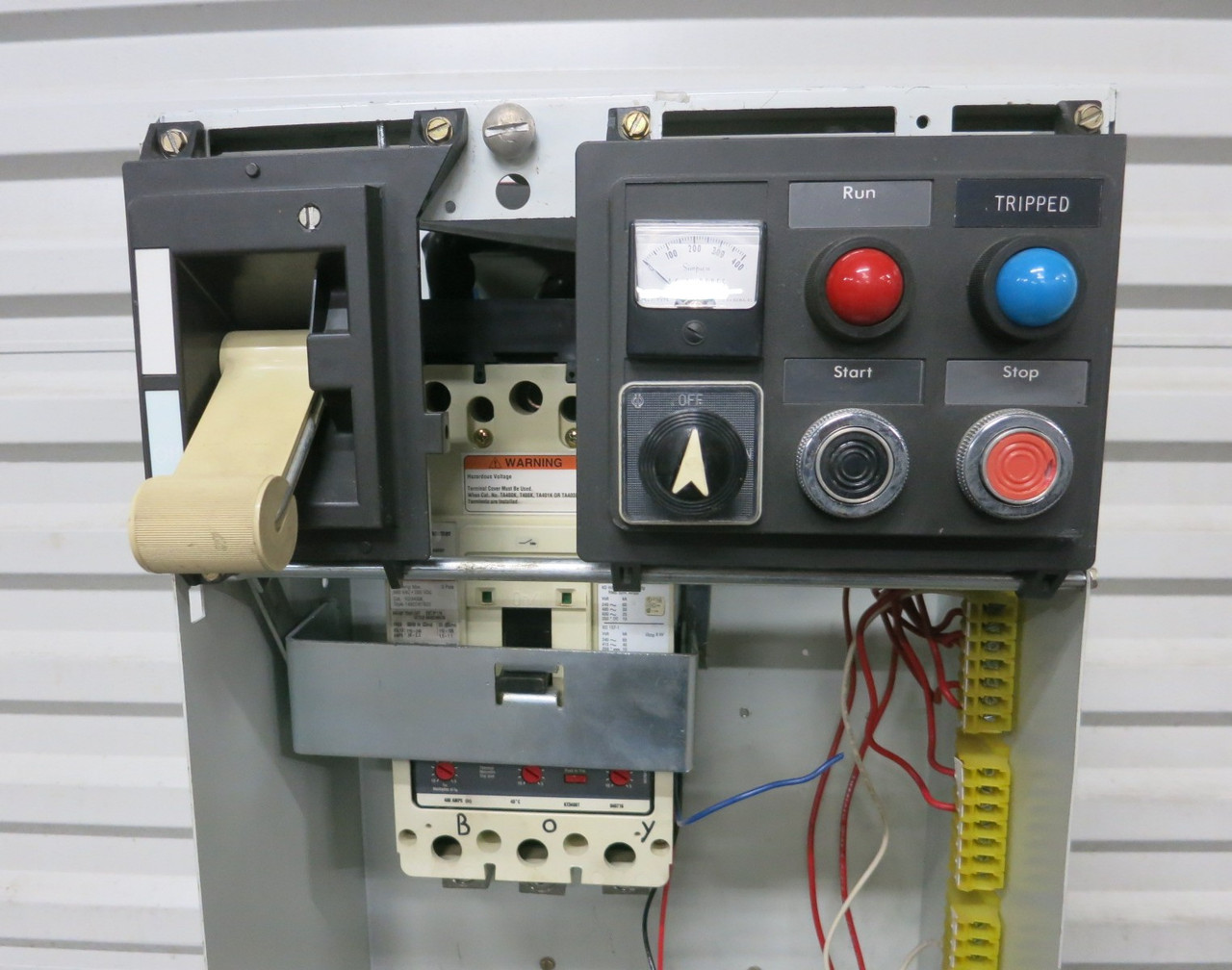 Westinghouse 5 Star 2100 400A Breaker 48" MCC Feeder Bucket Up to 400 Amp (BJ1128-1)