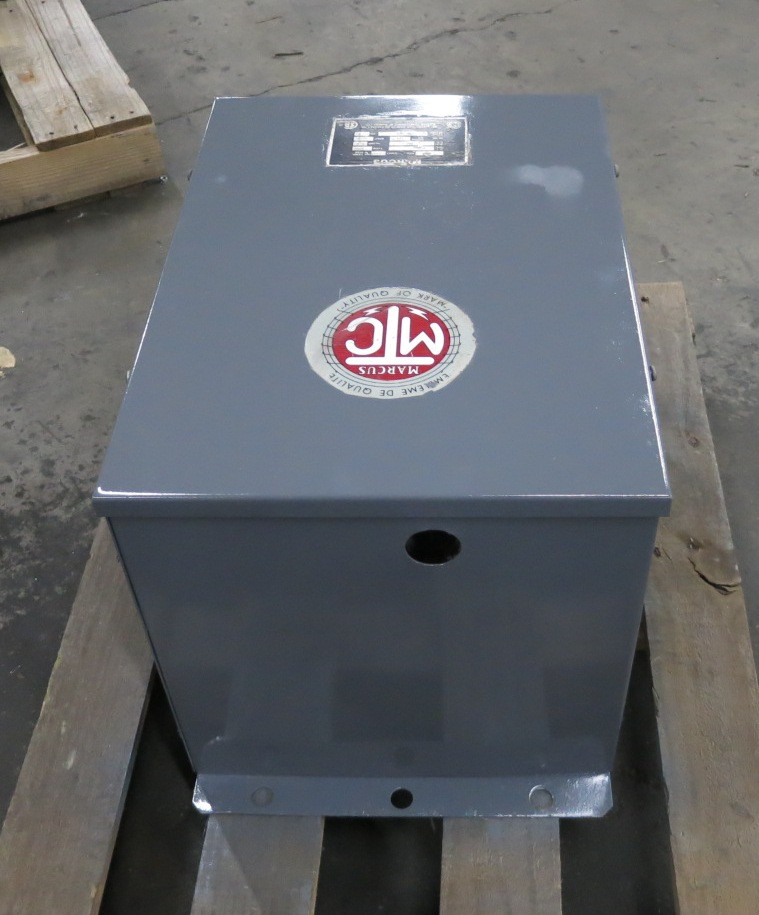 Marcus 30 kVA 600 to 240 V 3PH Autotransformer 600V - 240V 5070 Auto Transformer (DW8282-1)