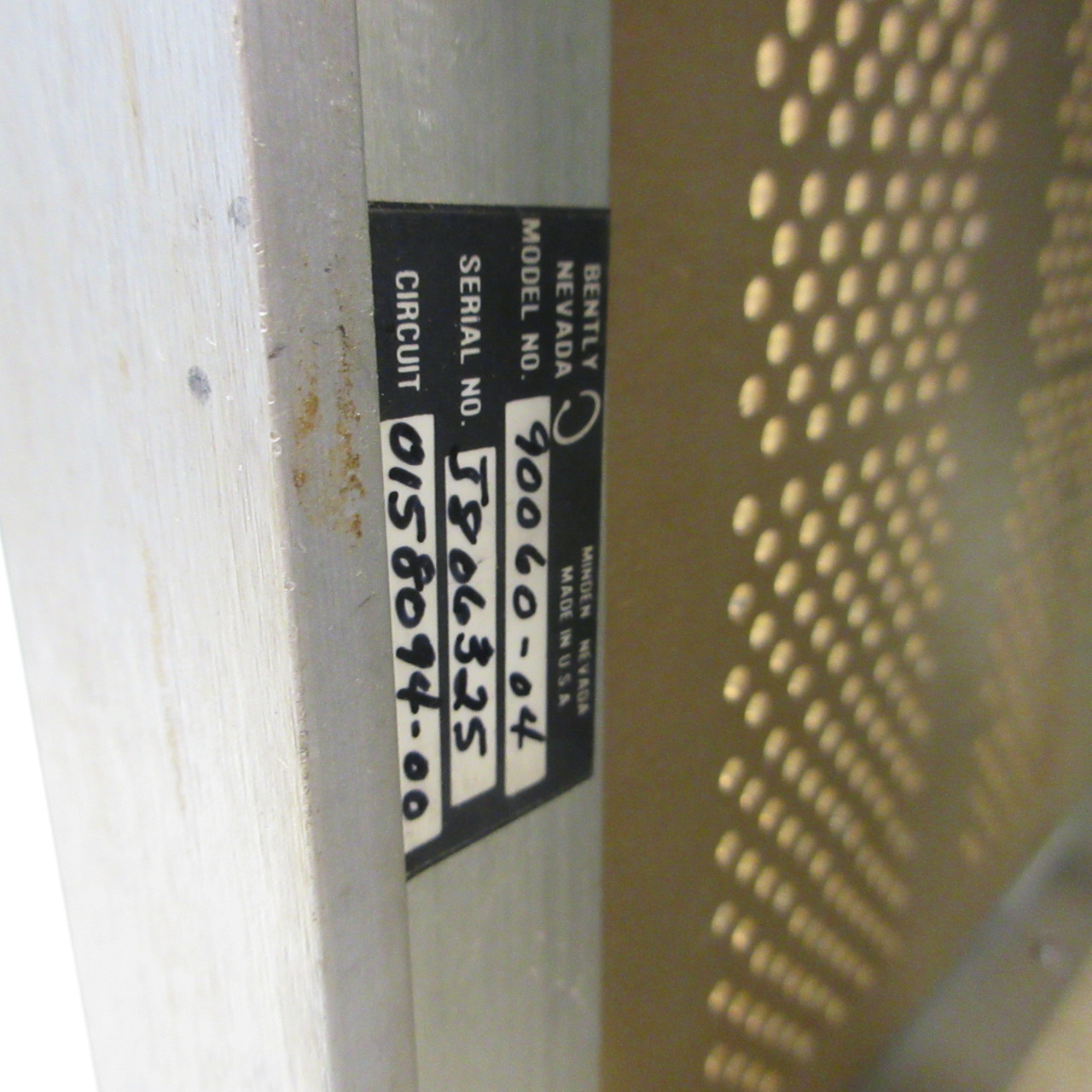 Bently Nevada 90060-04 Rack Chassis 13 Slot PLC Rack Unit Empty No Power Supply (AH1357-1)