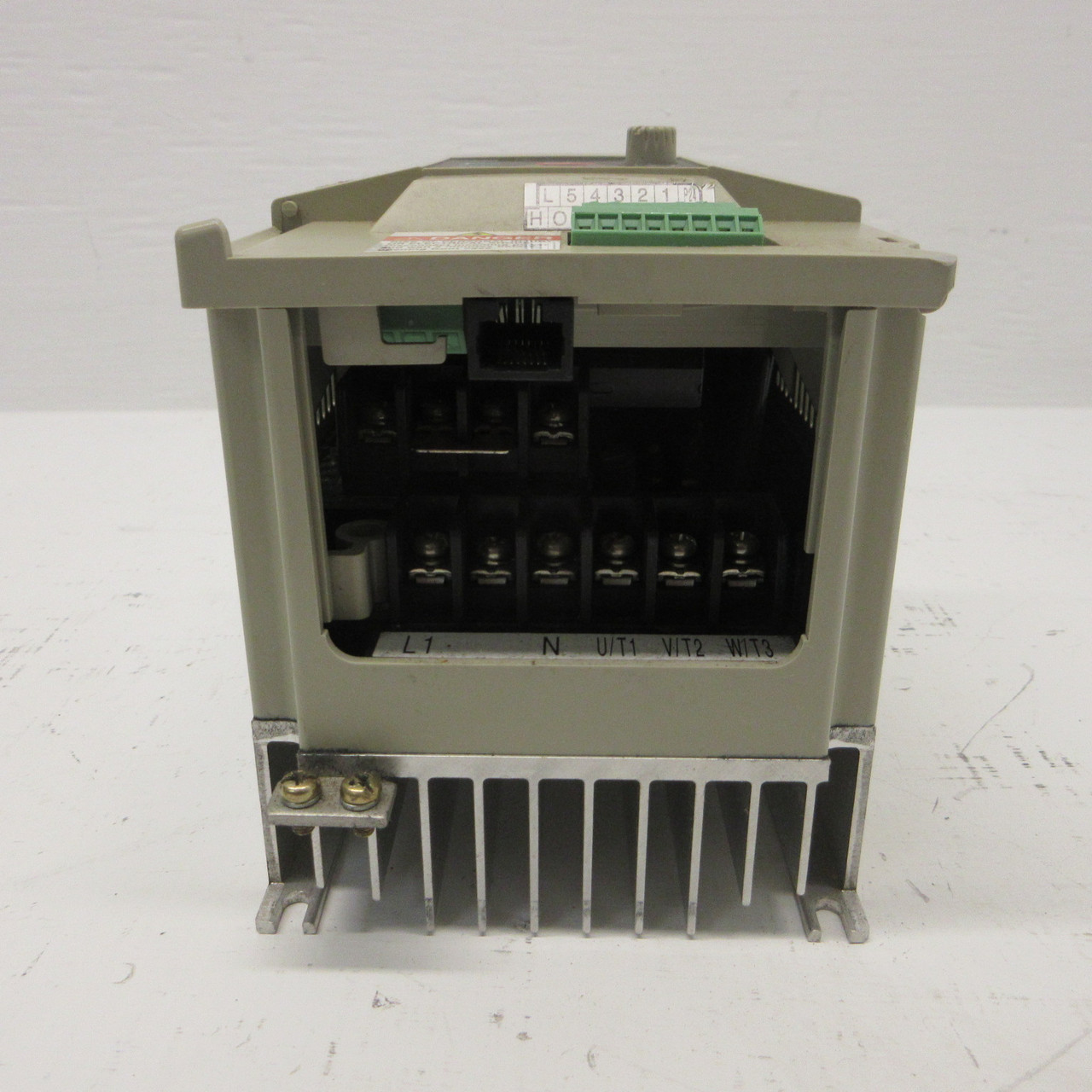 Allen Bradley 161S-AA 03NPK AC Inverter Drive .55KW 0.75HP 240V IN: 1PH OUT: 3PH (AH1362-1)