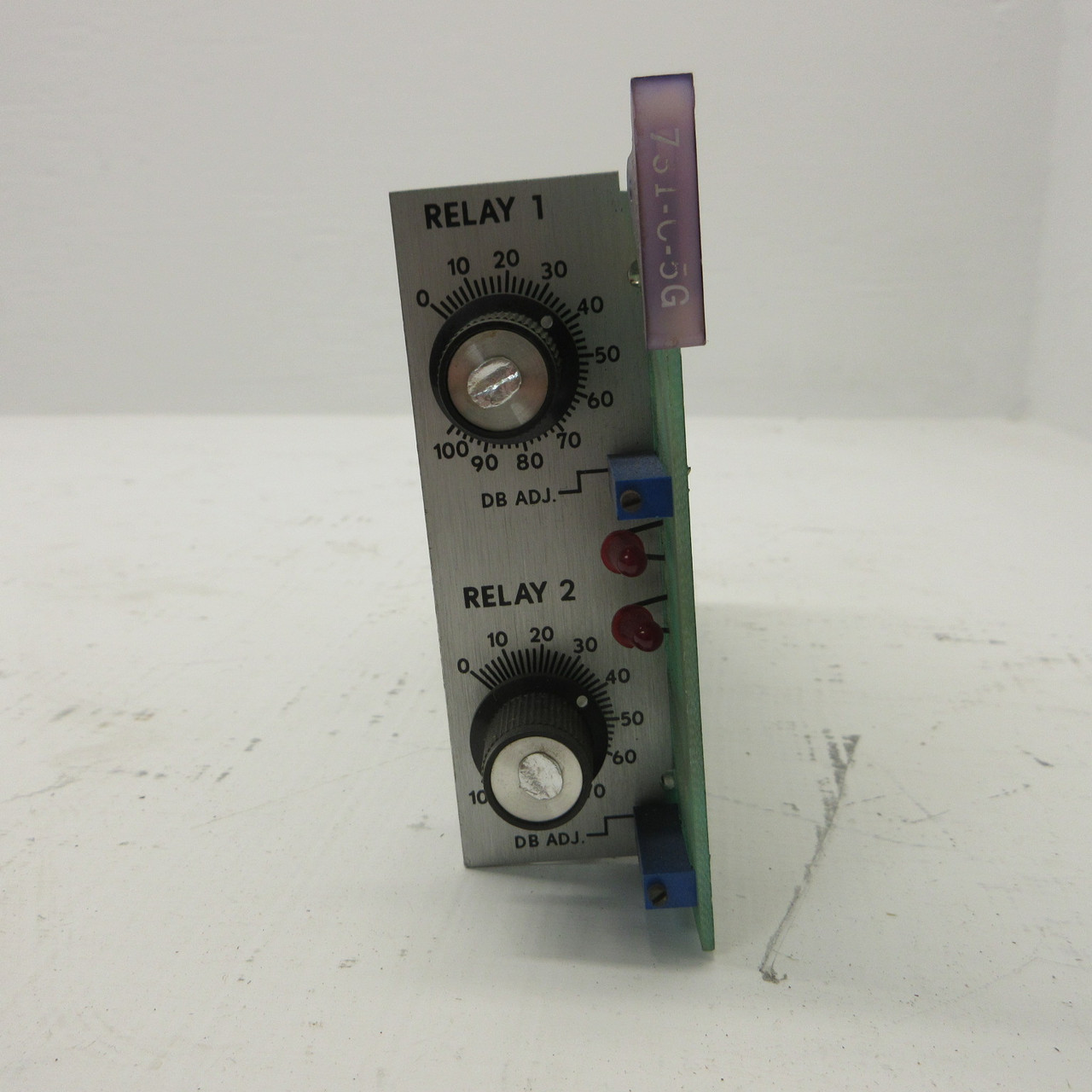 Acromag 731-C-5G Card Alarm Module Adjustable Relay Board SPDT Contacts 3A 117V (AH1365-2)