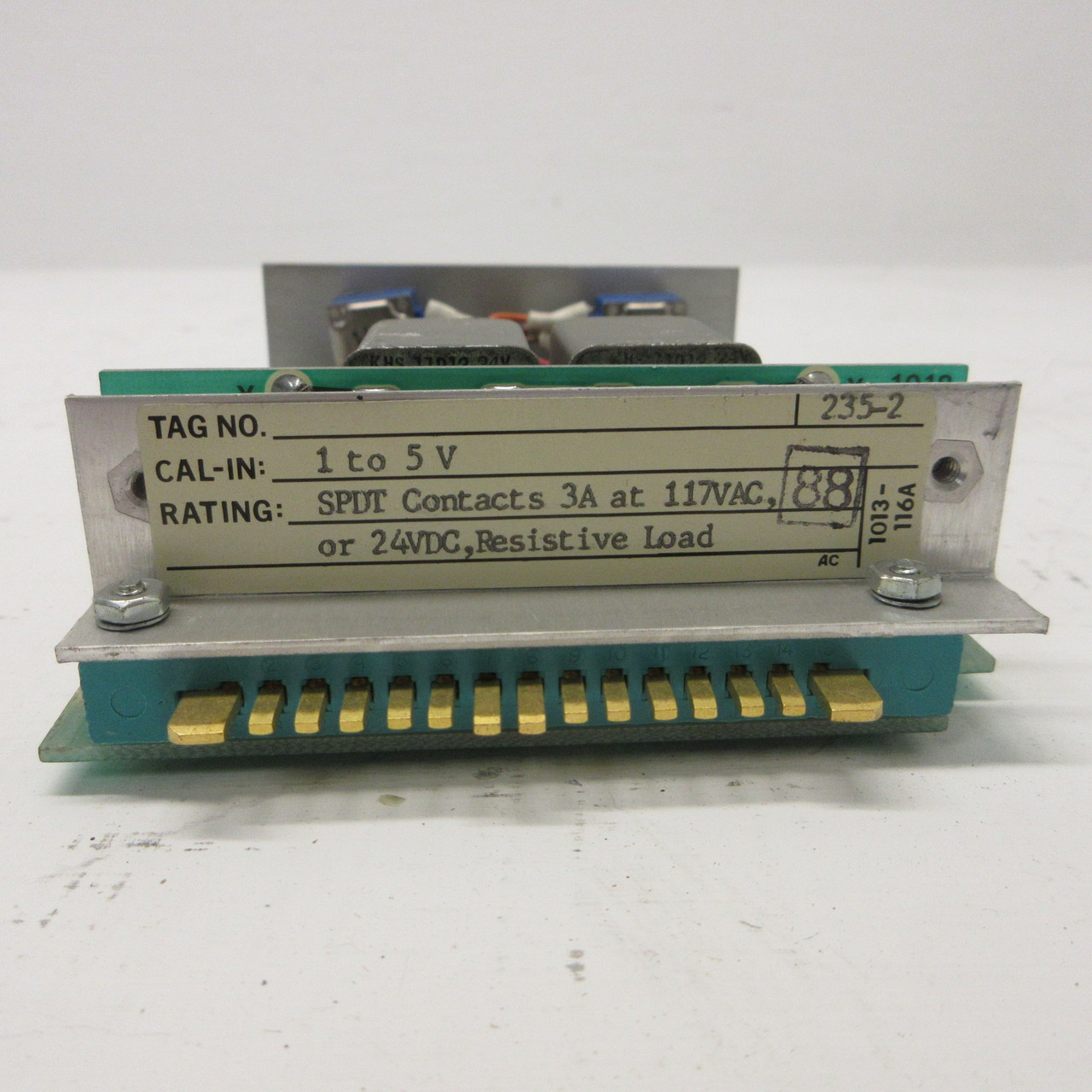 Acromag 731-C-5G Card Alarm Module Adjustable Relay Board SPDT Contacts ...