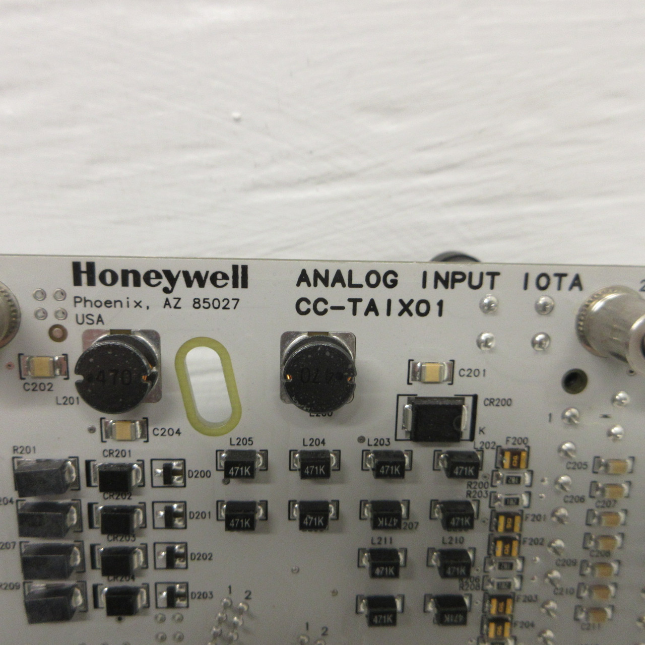 Honeywell CC-TAIX01 Analog Input IOTA Base Card 51308363-175 Rev B2 w/ 2900622 (AH1363-1)
