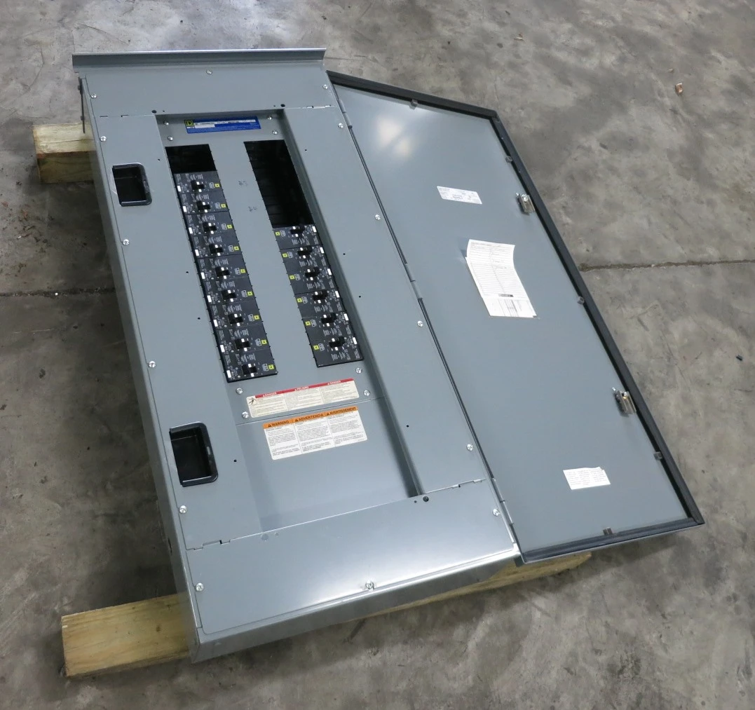 Square D NF 225A 480Y/277 V MLO Circuit Breaker Panel Board 225 Amp 3PH 4W 3R (DW8294-1)