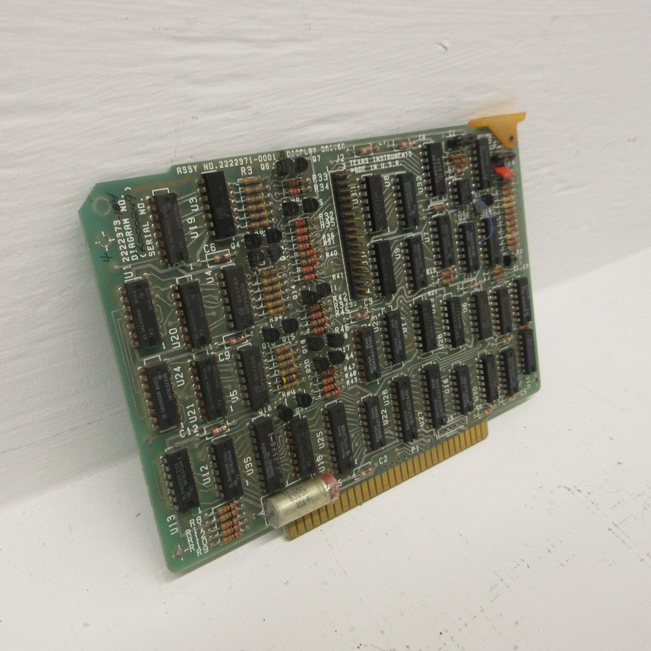 Texas Instruments Assy No. 2222371-0001 B Display Driver Board PCB PC Board TI (AH1371-2)