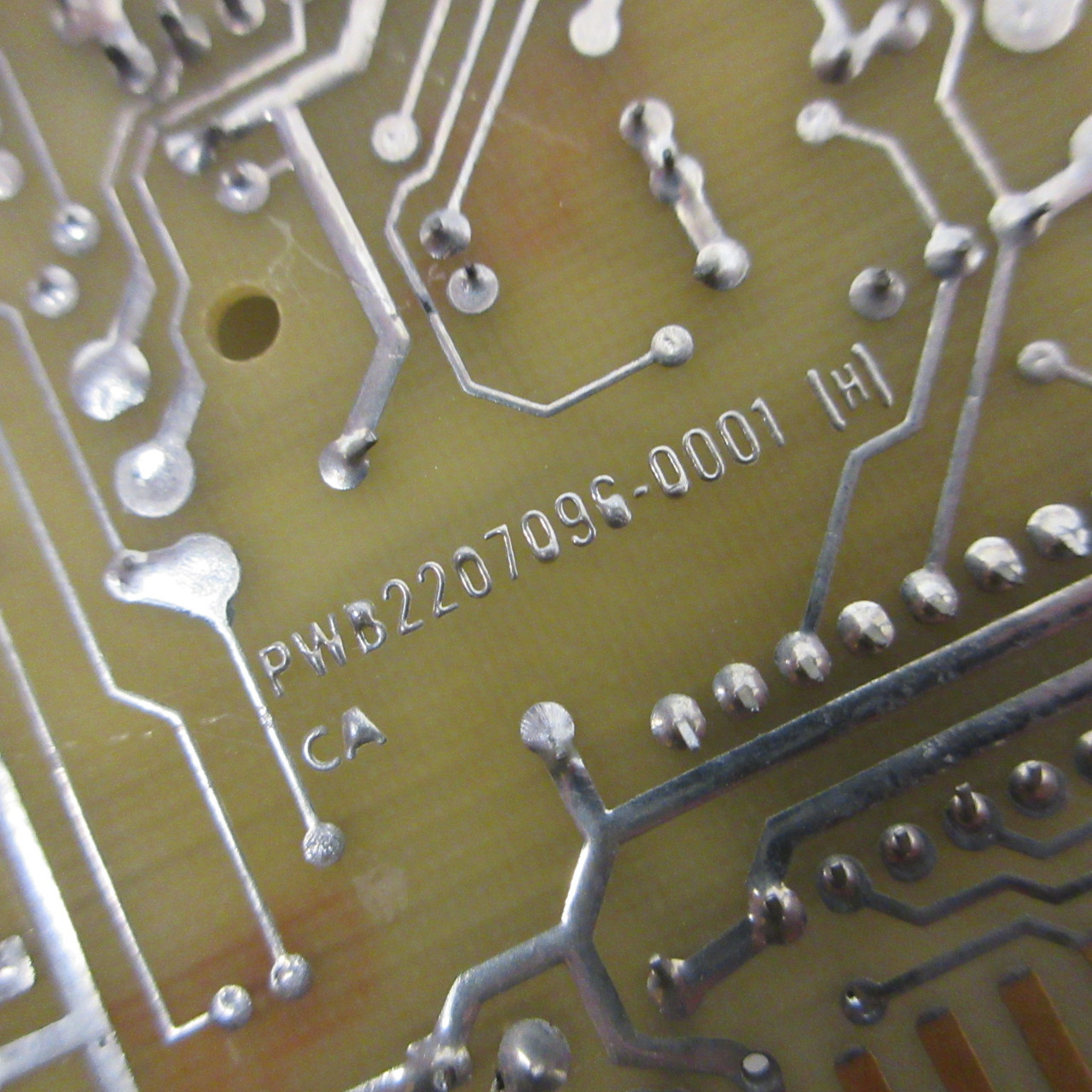 Texas Instruments Assy No. 2207095-0001 J PCB PC Board PLC Card SCHEM 2207097 B (AH1369-3)