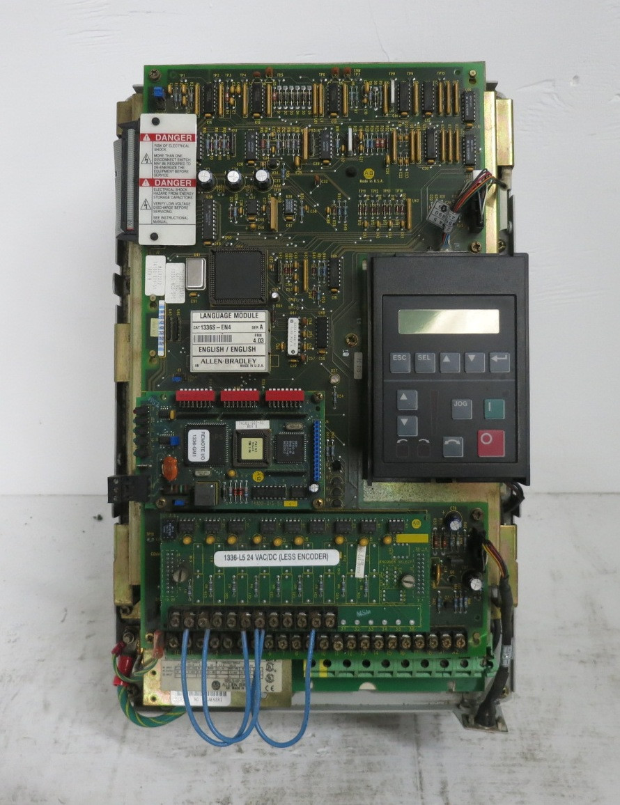Allen Bradley 1336S-B020-AA-EN4 20 HP AC VS Drive 1336 Plus 480V VFD (DW8297-2)