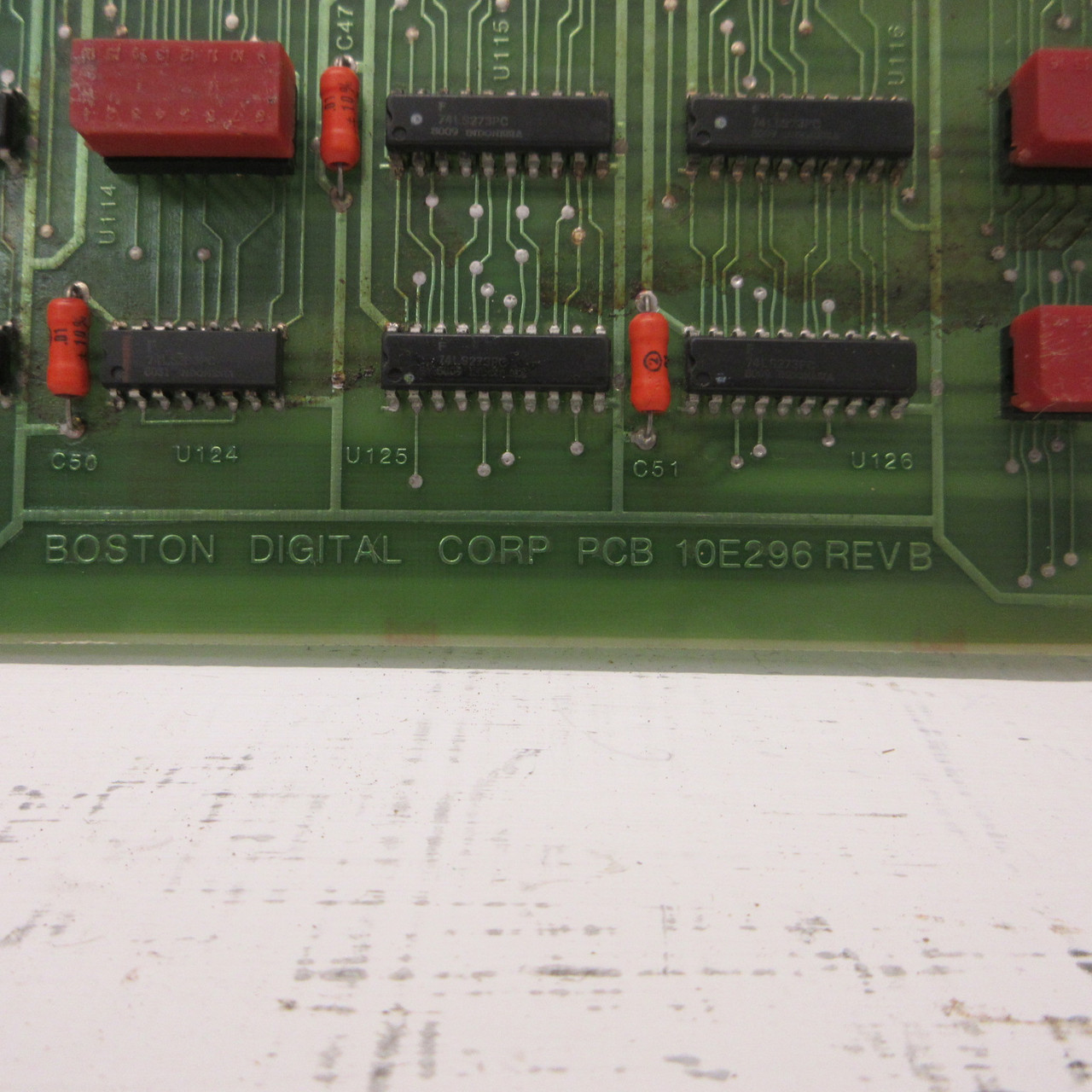 Boston Digital 10E296 Rev B 11D552 Servo Counter Digital Card 1-7A PCB PC Board (AH1374-4)