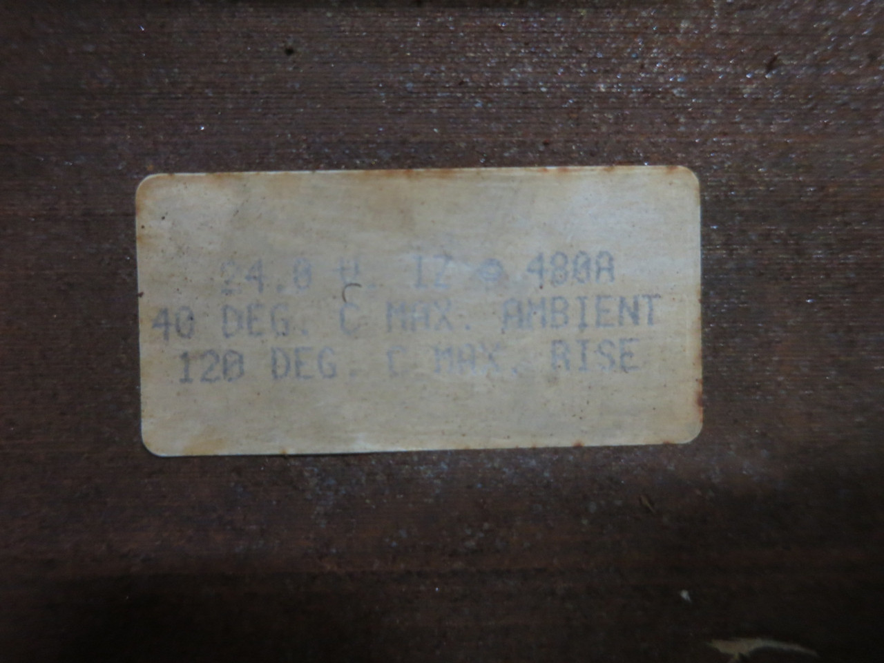 TCI KLR480CCB Line Reactor 480A 600V 3PH KLR 400 HP Load Inductor 480 Amp (DW8302-1)
