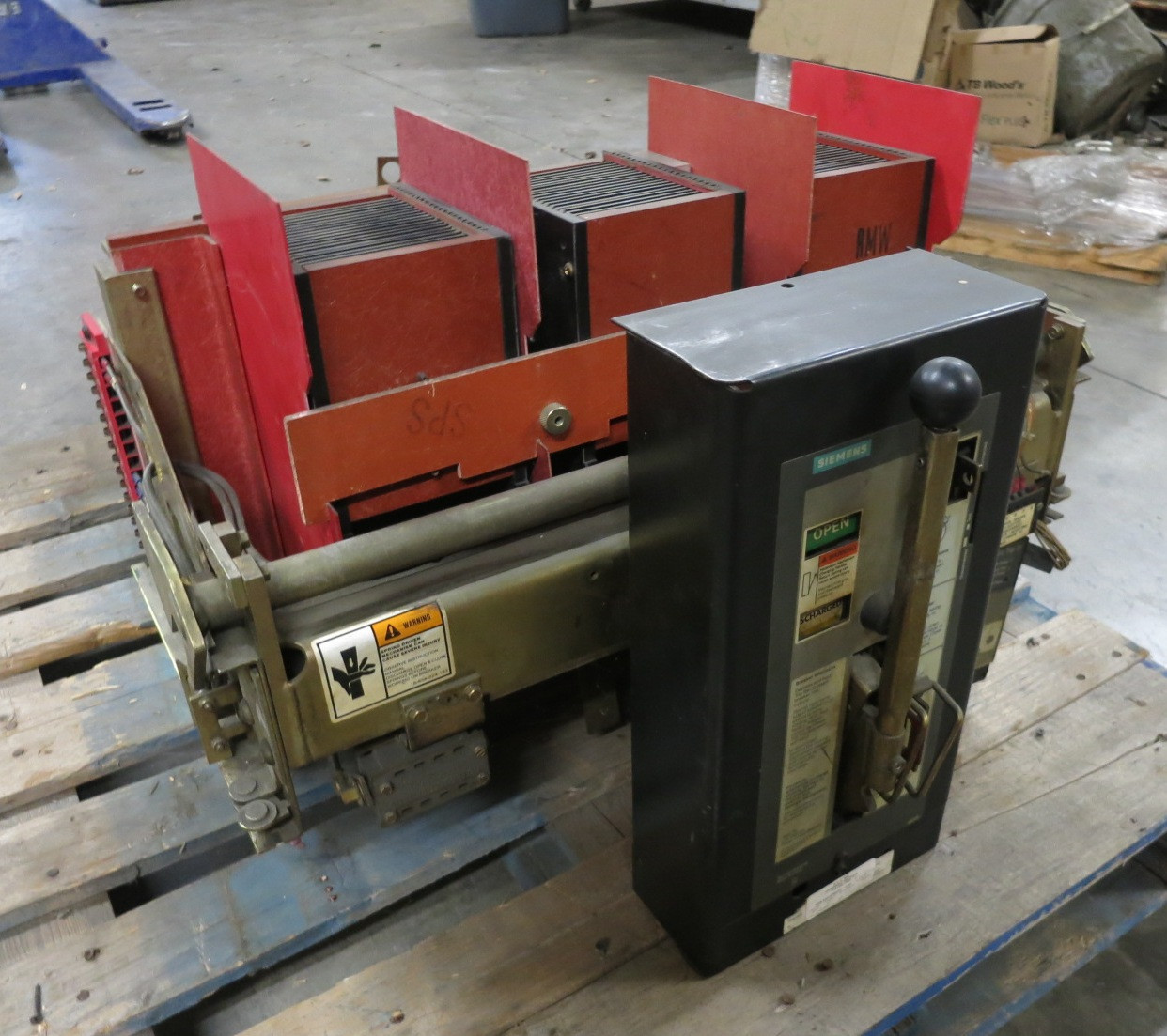 Siemens RL-3200 3200A Breaker LSG Static Trip III RMS-TSG-TZ-C RL3200 3200 Amp (DW8301-1)