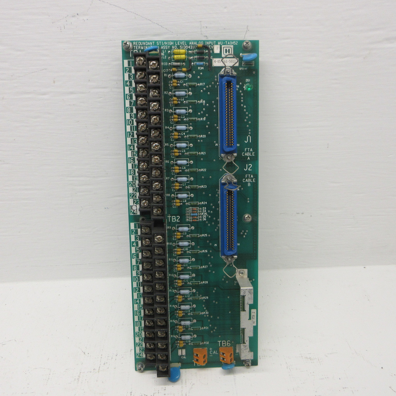 Honeywell MU-TAIH52 Redundant STI/High Level Analog Input 51304337-200 Rev F (AH1380-2)