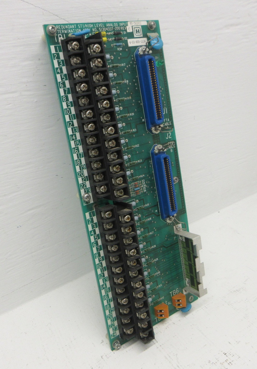 Honeywell MU-TAIH52 Redundant STI/High Level Analog Input 51304337-200 Rev C (AH1378-13)