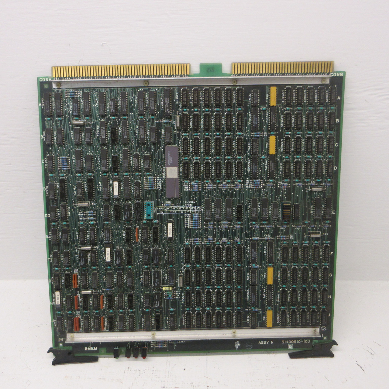 Honeywell 51400910-100 Rev E EMEM Momory Board PCB PC Board PLC 51400910100 (AH1386-3)