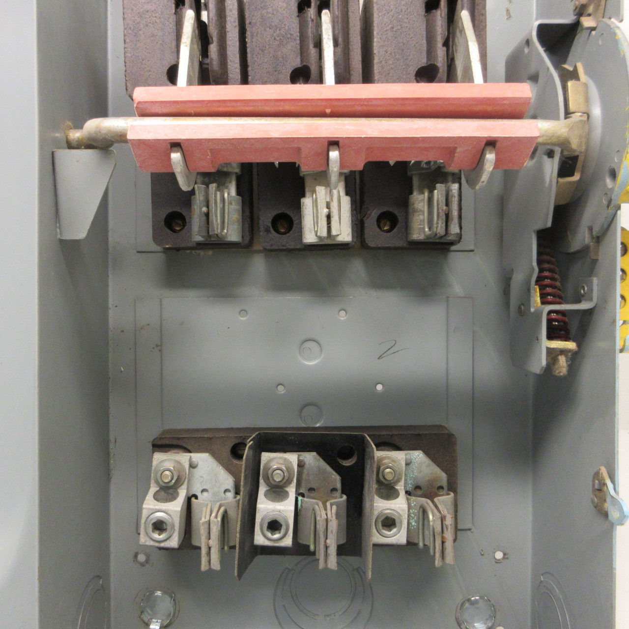 Square D H364 200A 600V Fusible Safety Disconnect Switch 200 Amp A1 (painted) (AH1407-1)