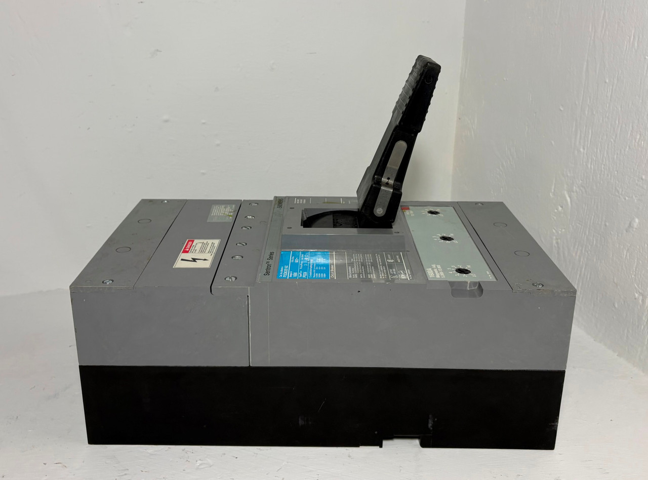 Siemens PXD63B160 1600A Sentron Circuit Breaker w/ 1600 Amp Trip PXD6 3P 600V (EM5932-2)