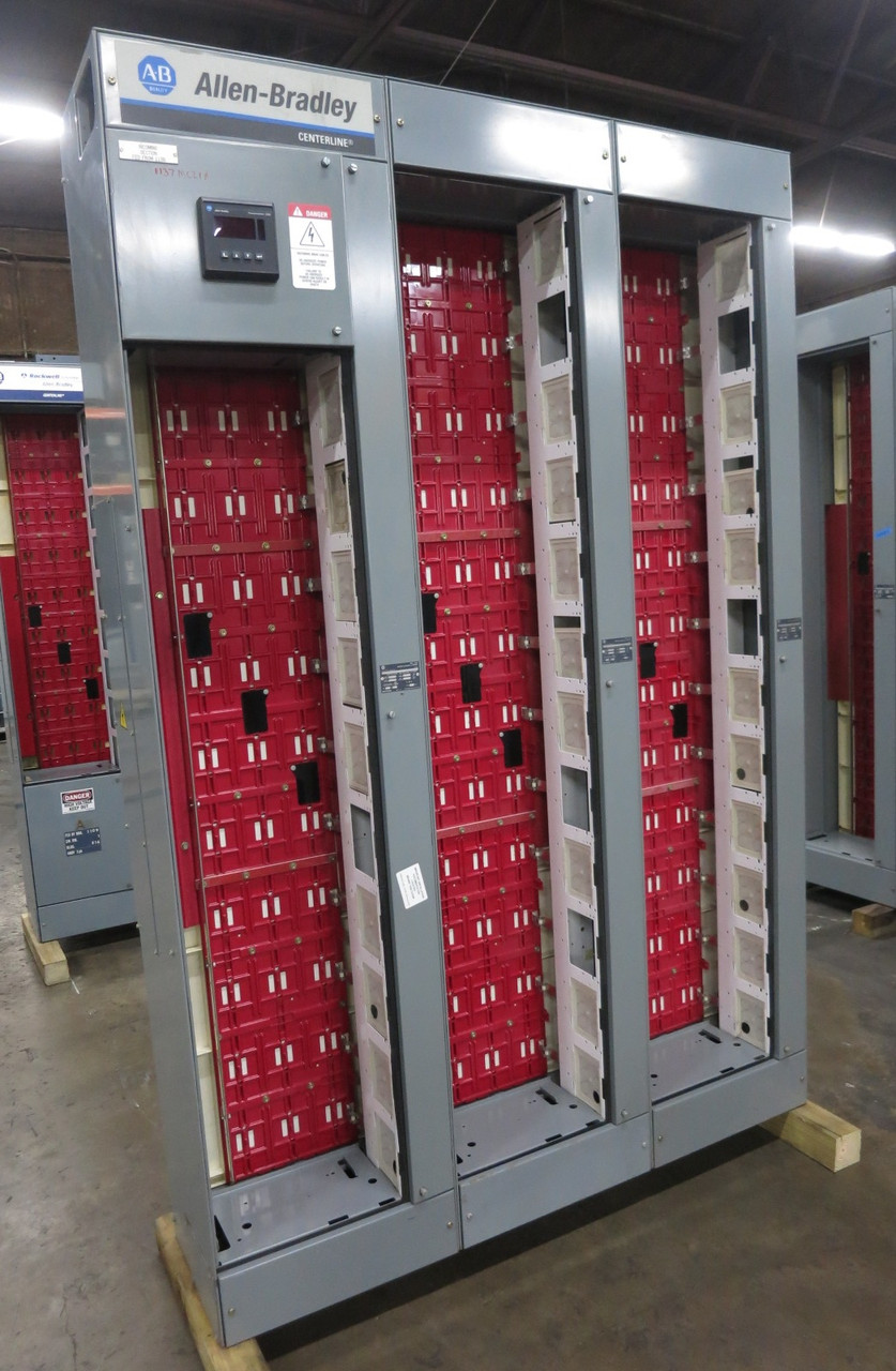 NEW Allen Bradley Centerline 2100 600/300A 3x MCC Section 1404-M605A-000 Meter (DW8321-1)