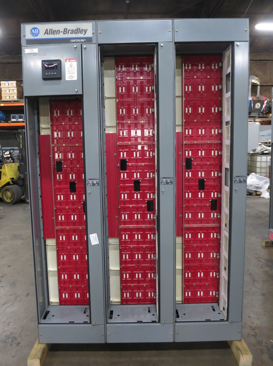 NEW Allen Bradley Centerline 2100 600/300A 3x MCC Section 1404-M605A-000 Meter (DW8321-1)
