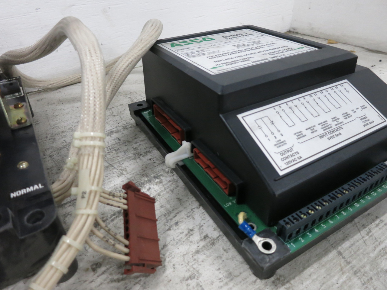 ASCO 940322591X 225A 480V Automatic Transfer Switch 940 225 Amp ATS 473670-006 (DW8320-1)