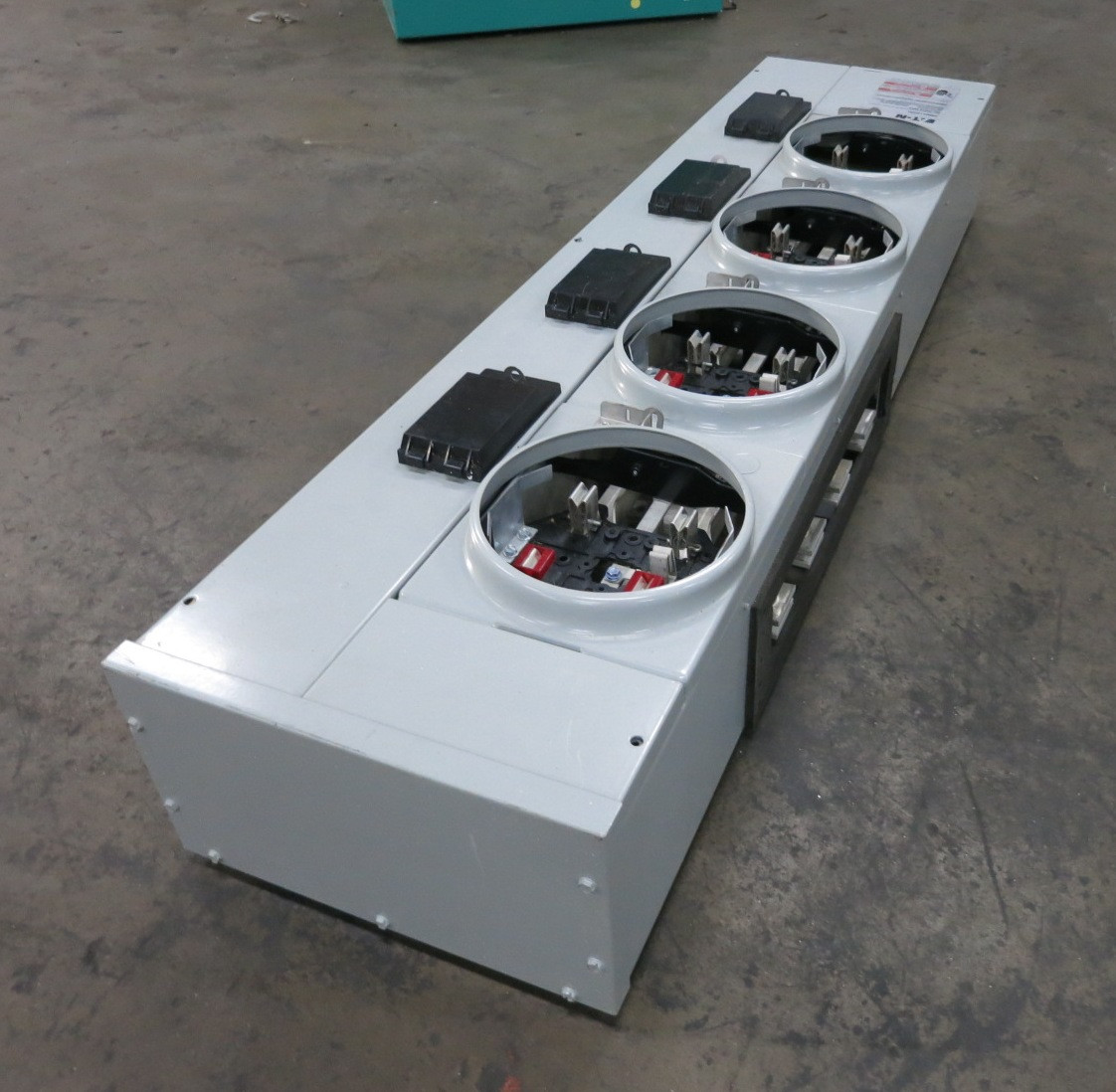 Eaton 3MM412RRL 800A/125A 208Y/120 Modular Metering Meter Stack 4W 4 Socket (DW8318-1)