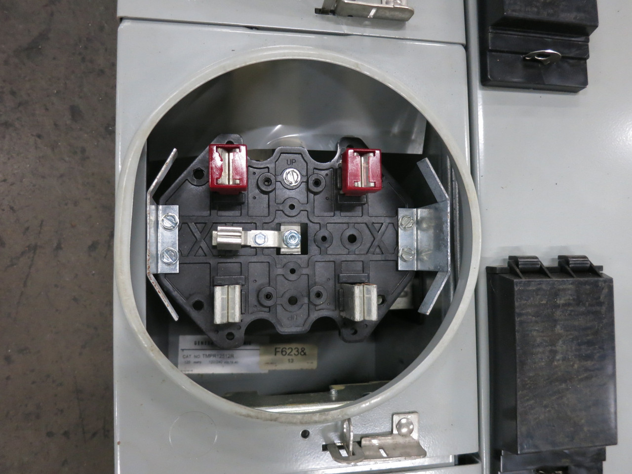 GE TMPR12512R 1200A/125A 208Y/120 Modular Metering Meter Mod Stack 4W 5 Socket (DW8317-1)