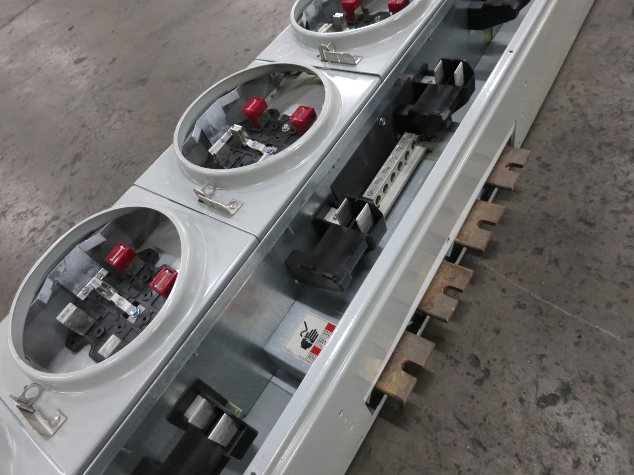 GE TMPR12512R 1200A/125A 208Y/120 Modular Metering Meter Mod Stack 4W 5 Socket (DW8317-1)