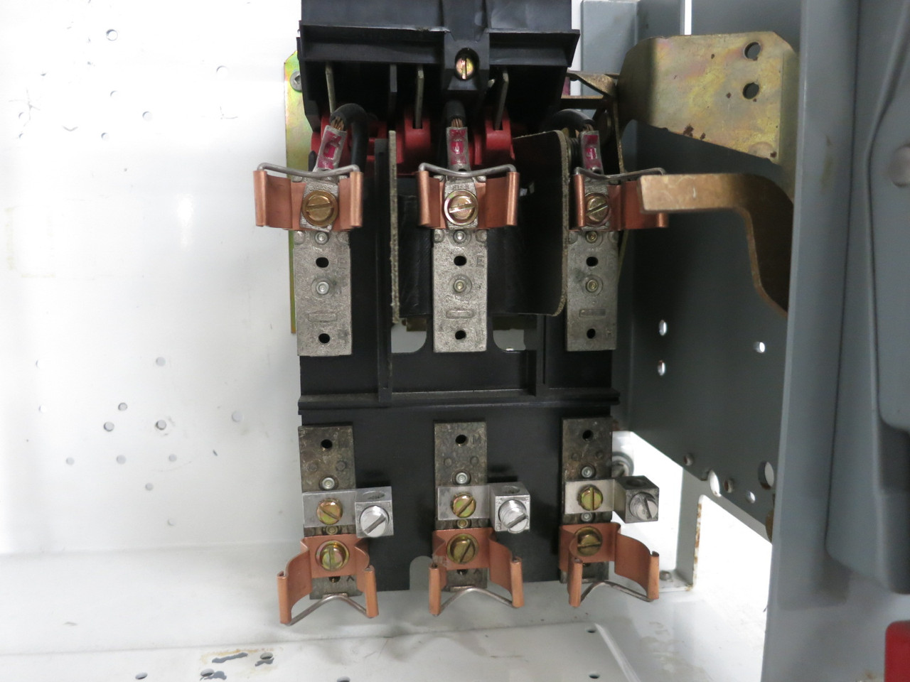Square D Model 4 60A Fusible Feeder 12" MCC Bucket 60 Amp Fused Mod 4 Unit 8998 (DW8328-1)