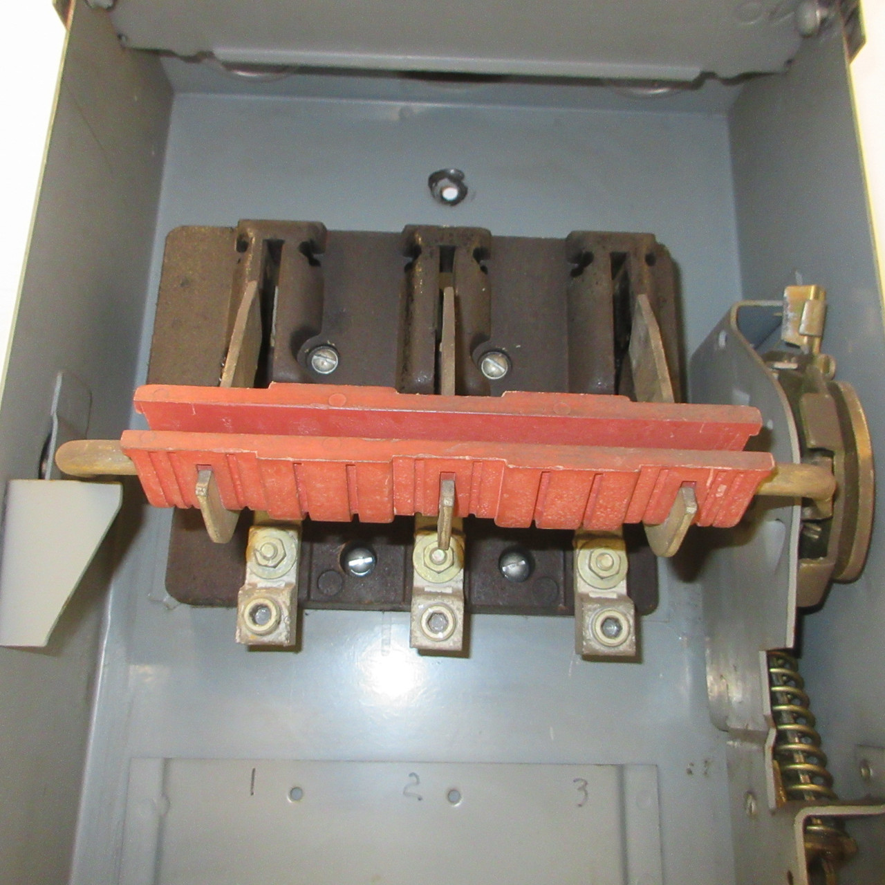 Square D HU363RB 100A 600V Non-Fusible Safety Switch Disconnect Type 3R Ser A1 (AH1423-1)