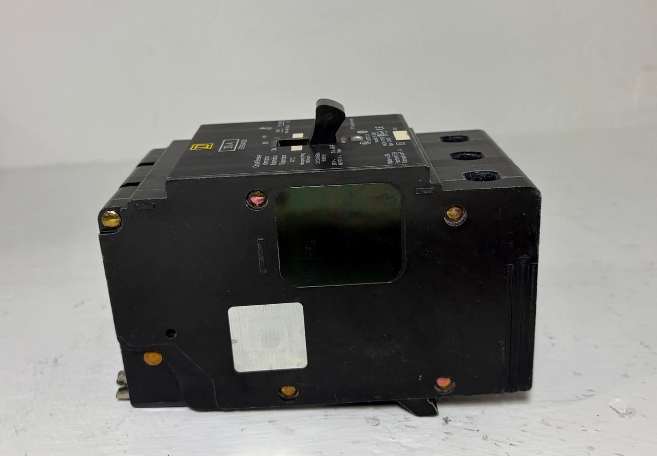 Square D EDB34020 20A Circuit Breaker 3 Pole 18kA @ 480Y/277 VAC 20 Amp HACR (EM5938-5)