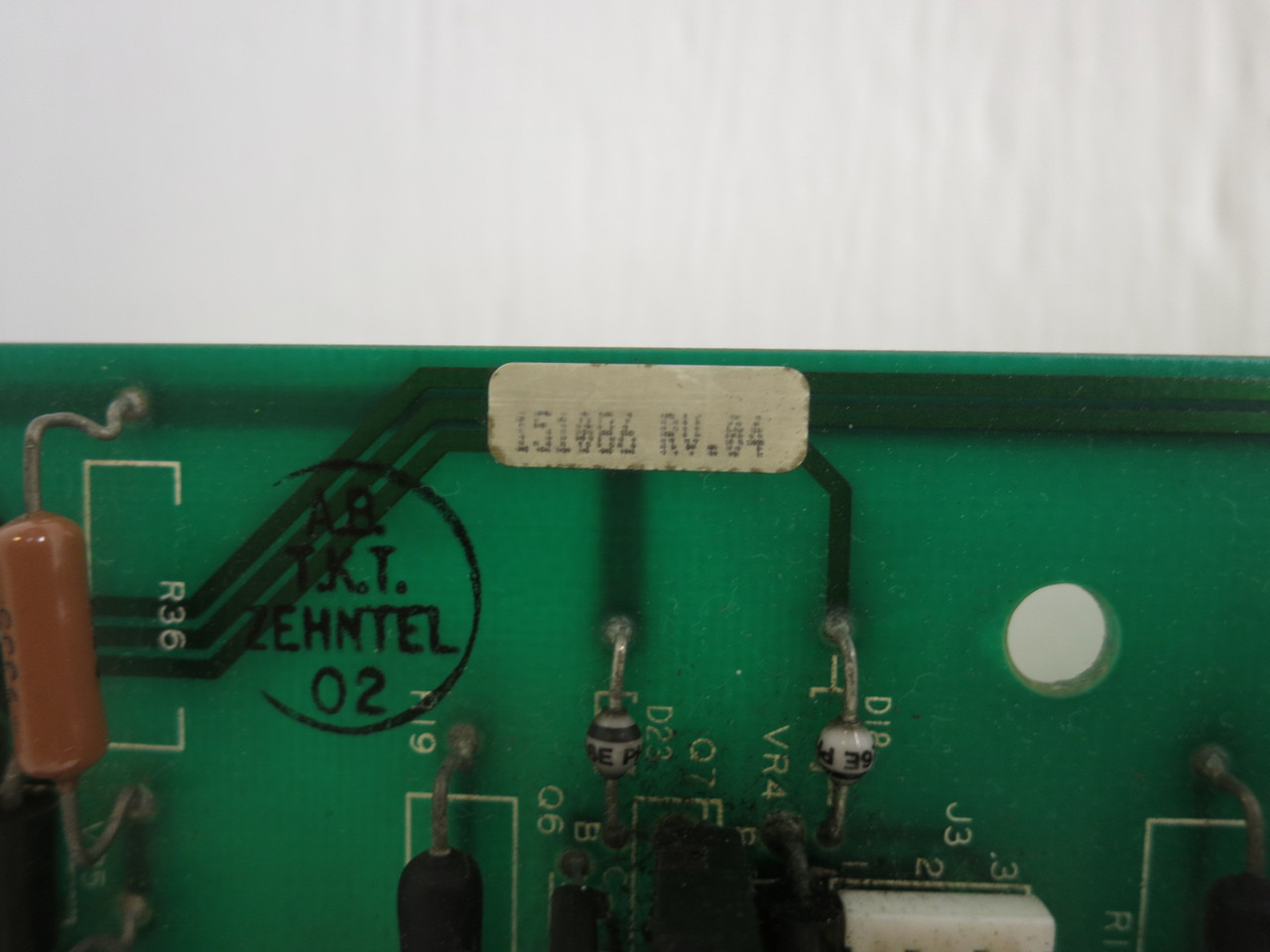 Allen Bradley 151086 Rev 04 1336 AC Drive Control Circuit Board SP# 151135 PCB (DW8332-1)
