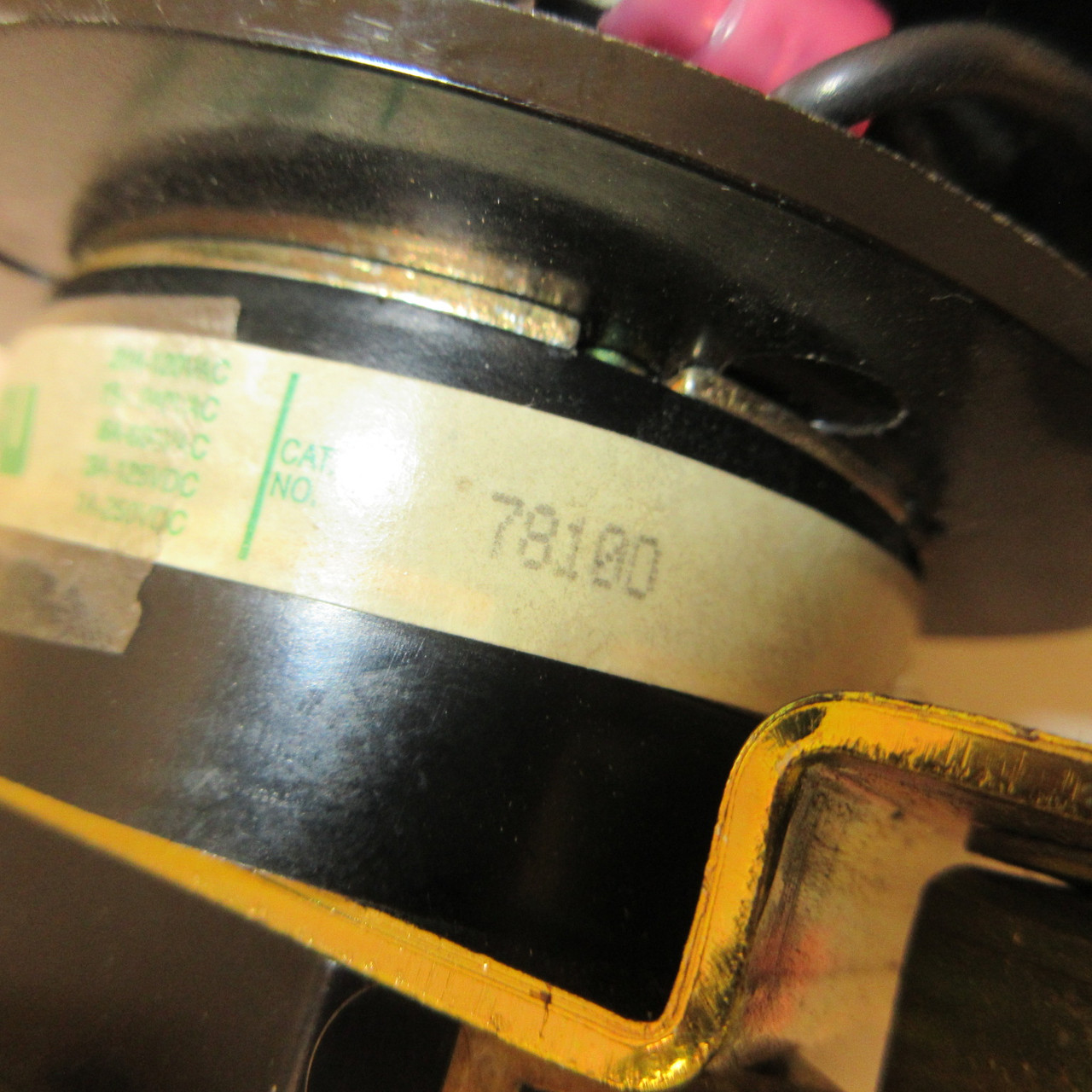 Electroswitch 7810D Series 24 LOR Rotary Switch Lock Out Relay 600V 125VDC CHIP (AH1430-1)