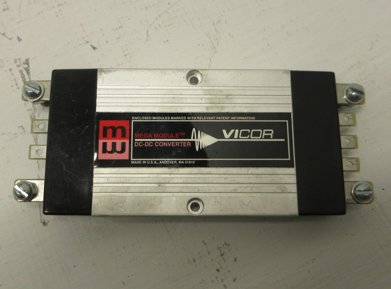 Vicor Mega Module VI-LW3-CW DC-DC Converter (INPUT: 24VDC 133W OUT: 24VDC 100W) (AH1435-2)