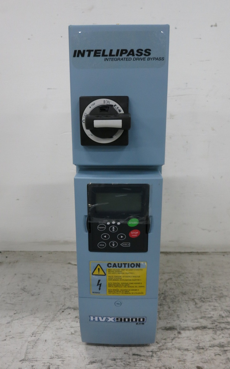 Eaton HVX00114B1B5C2P6 1 HP HVX9000 AC VS Drive IntelliPass Bypass 480V SVX001A1 (DW8336-2)