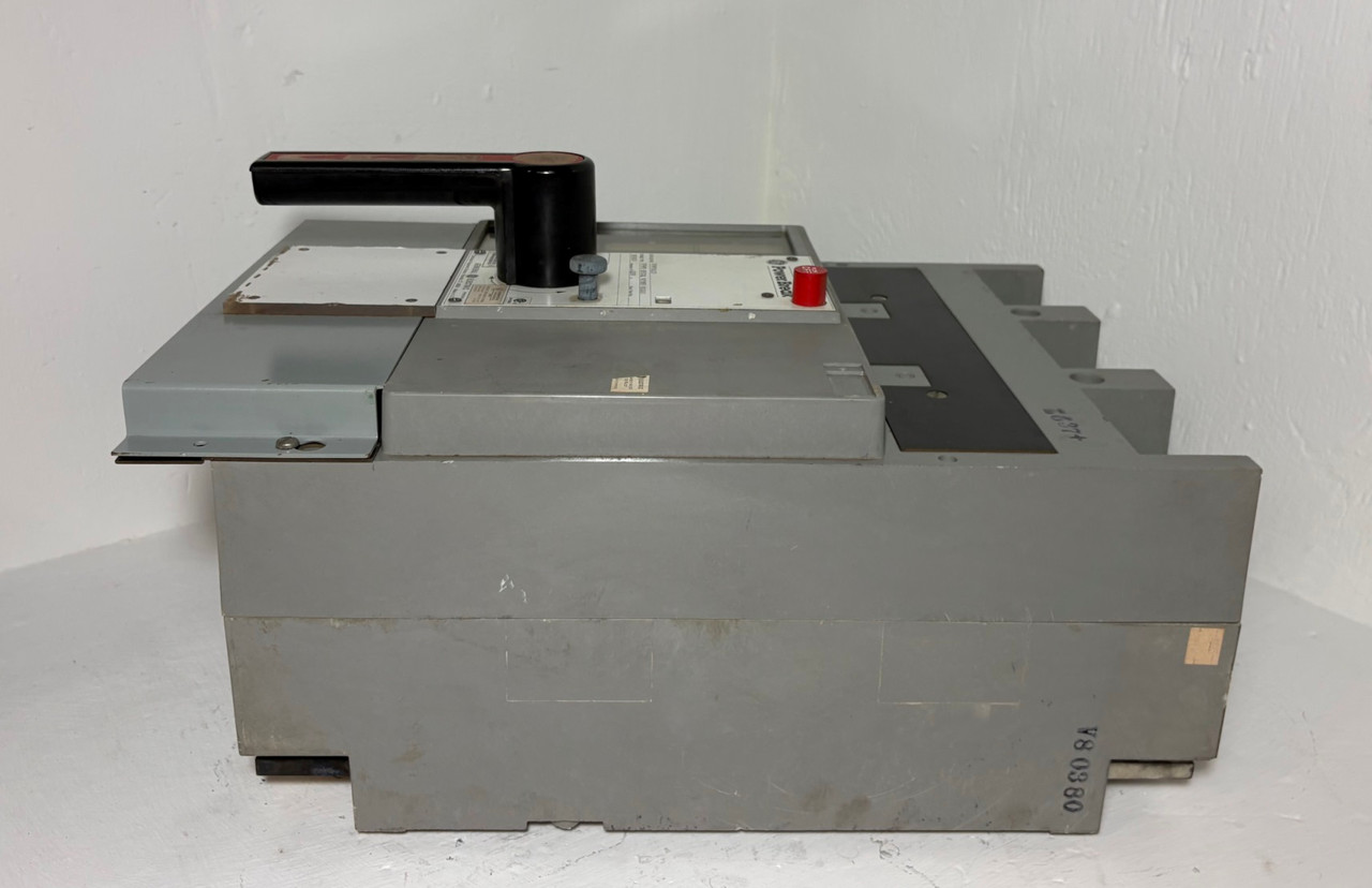 GE TPVF5612B 1600A Power Break LI Circuit Breaker w/ 1200 Amp Trip 600V 3P TPVF5 (EM5944-1)