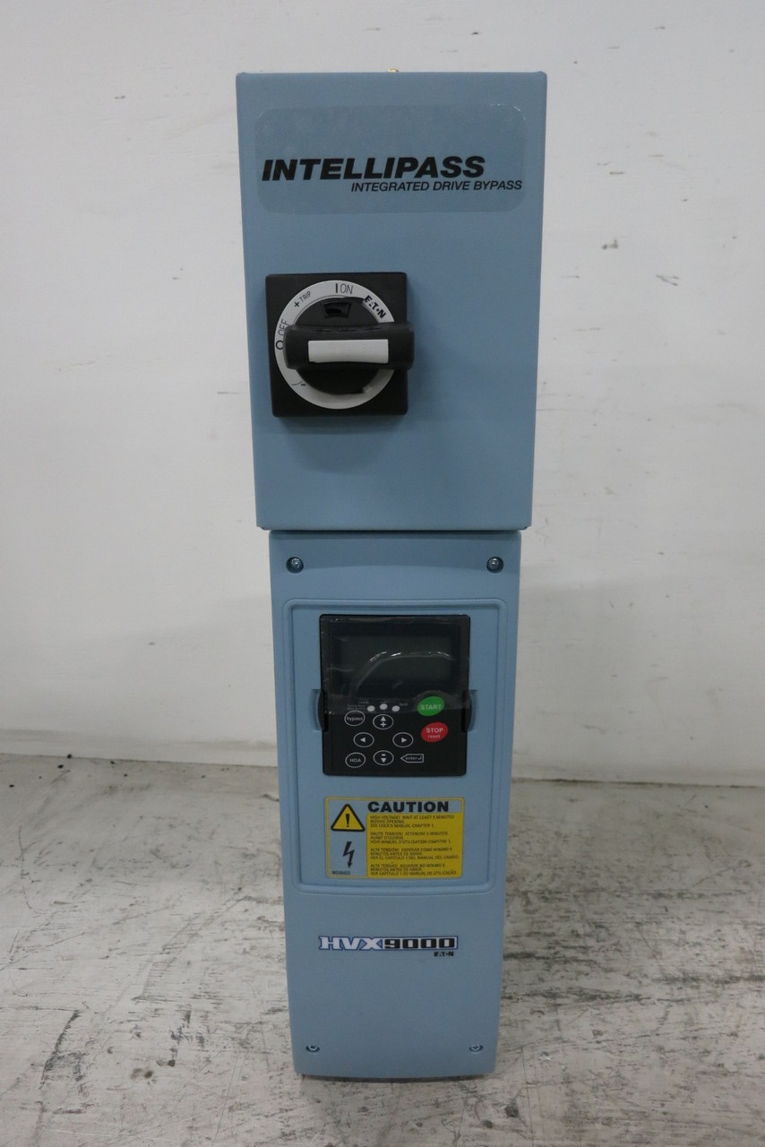 Eaton HVX01514B1B5C2P6 15 HP HVX9000 VS Drive IntelliPass Bypass 480V SVX010A1 (DW8339-2)