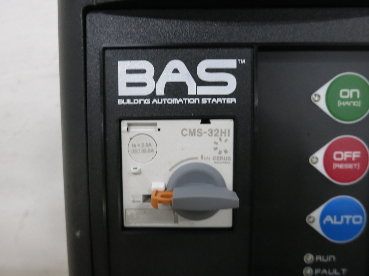 NEW Cerus BAS1-9/J-G2.5-5M Size 00 Automation Starter 2.5A 3PH CMS-32HI MRC-9b (DW8341-1)