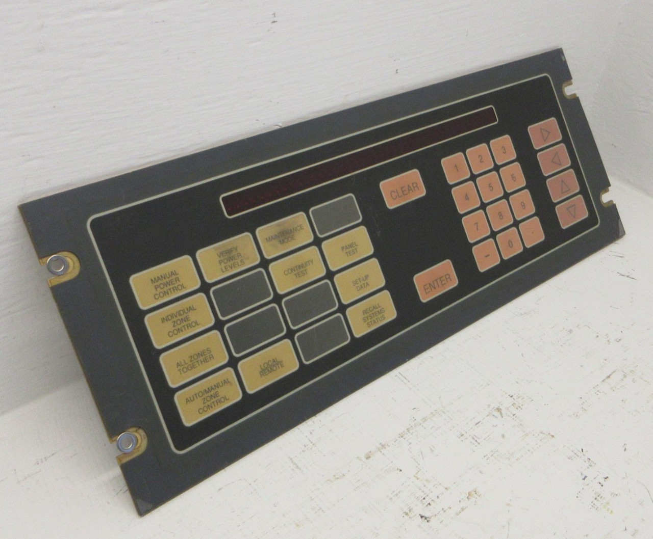 Image of Impact Systems 04-1021-00 Rev A Program Panel Operator Interface Display Keypad