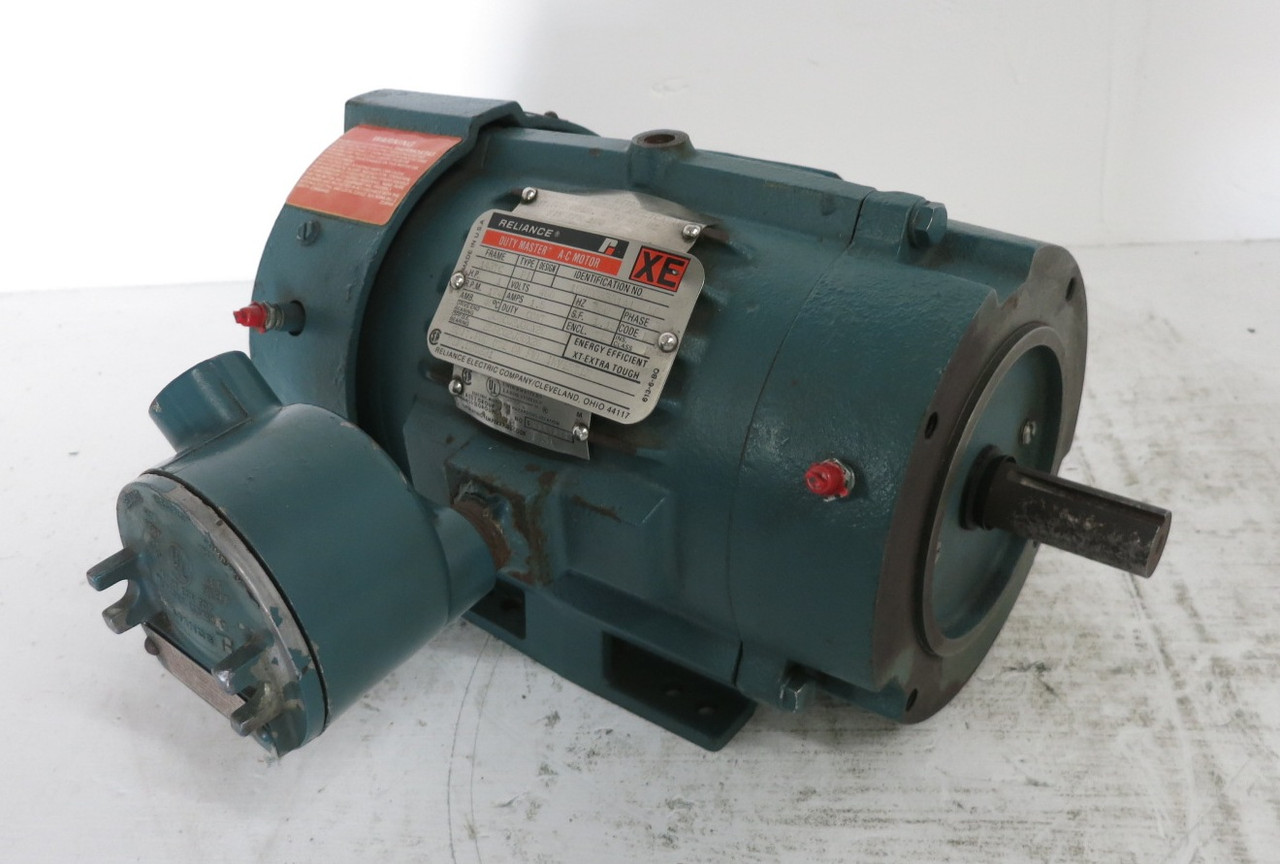 Reliance 1GHK03331A1 1 HP AC Motor 460V 1740 RPM 143TC Duty Master XE PI (DW8348-1)