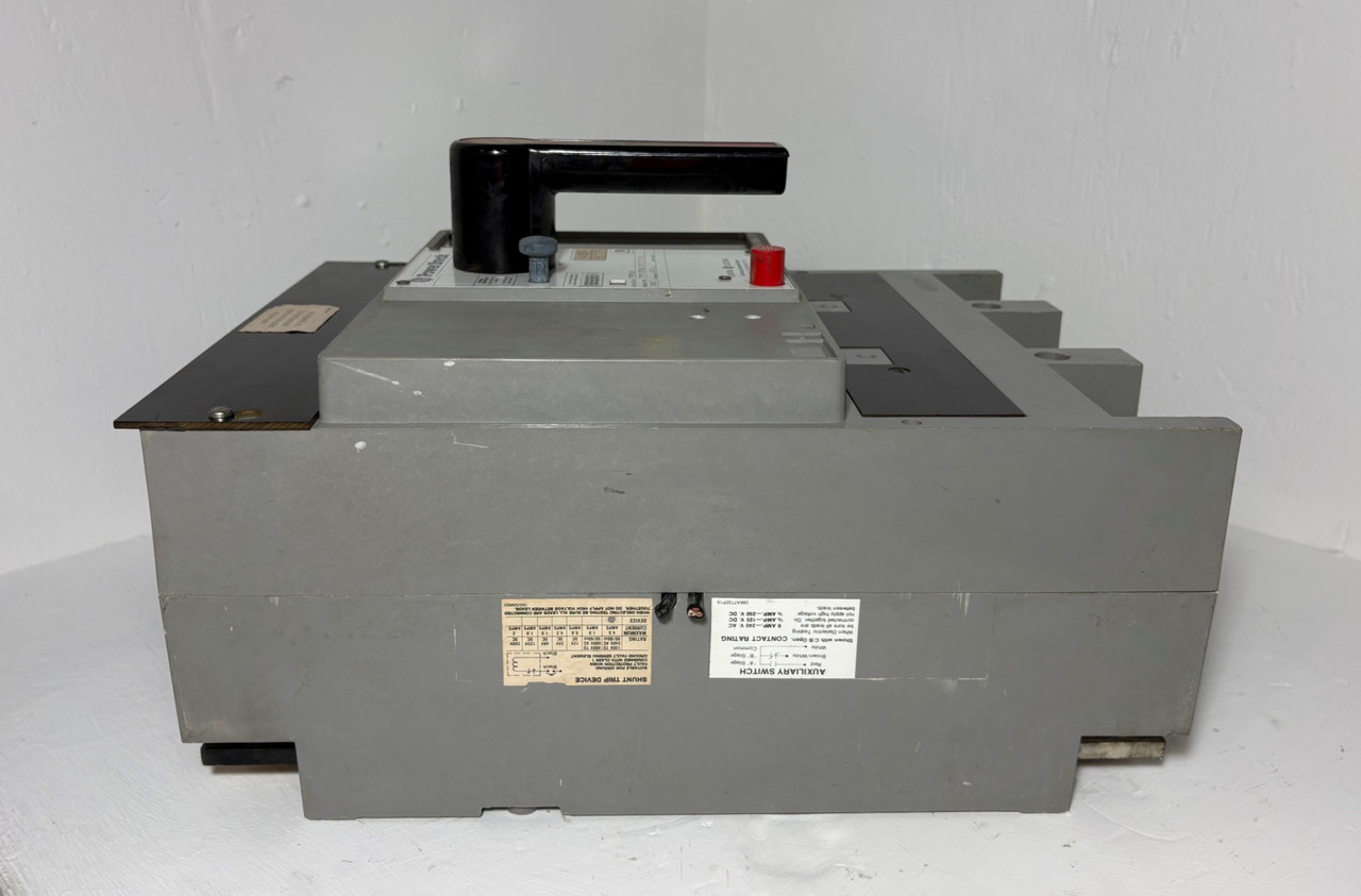 GE TPVF5616 1600A Power Break LIG Breaker w/ Shunt TPVF5 600V 1600 Amp 3P Ground (EM5945-2)