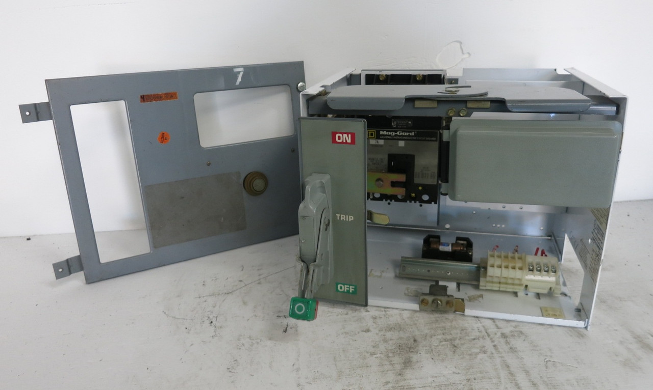 Square D Model 6 7A Breaker Feeder 12" MCC Bucket Mod 6 7 Amp FHP3600712M (DW8344-1)