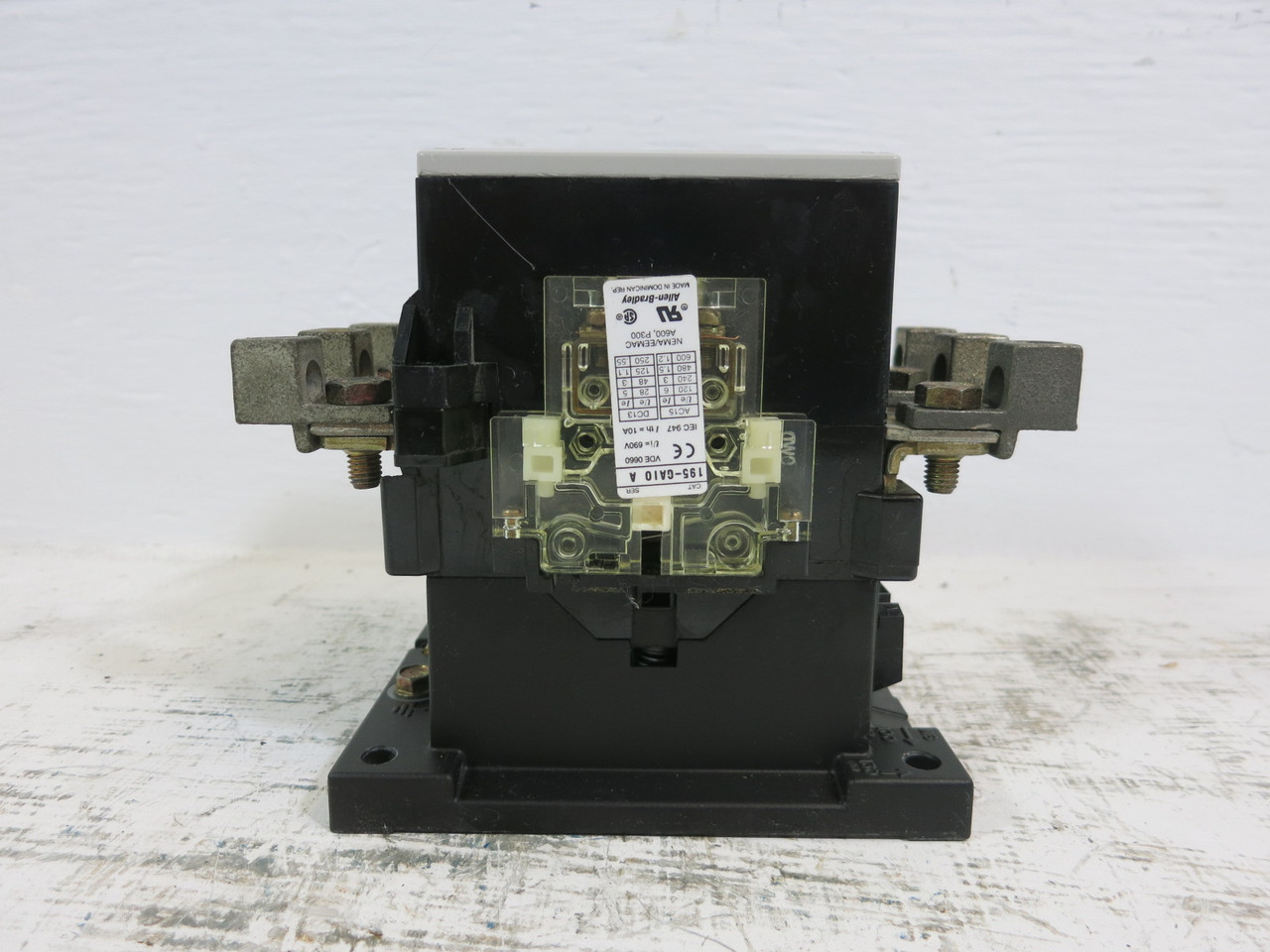 Allen Bradley AB 100-B110N*3 110 Amp Motor Contactor 600Vac 120V Coil 100 HP (BJ1132-49)
