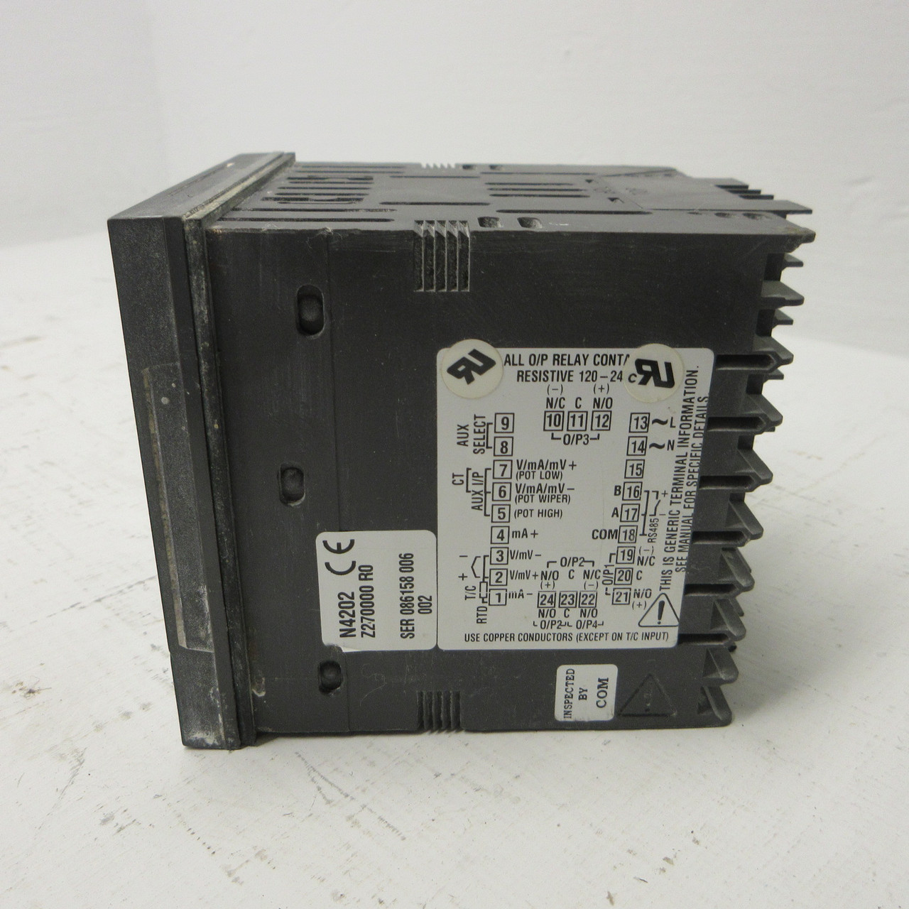 Partlow 1420 Temperature Controller 14203330000 4-20mA 1/4 DIN Dual Setpoint (AH1445-1)