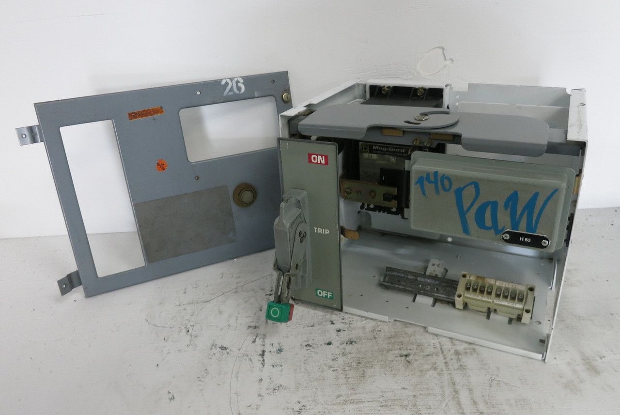 Square D Model 6 15A Breaker Feeder 12" MCC Bucket Mod 6 15 Amp Motor Control (DW8351-30)