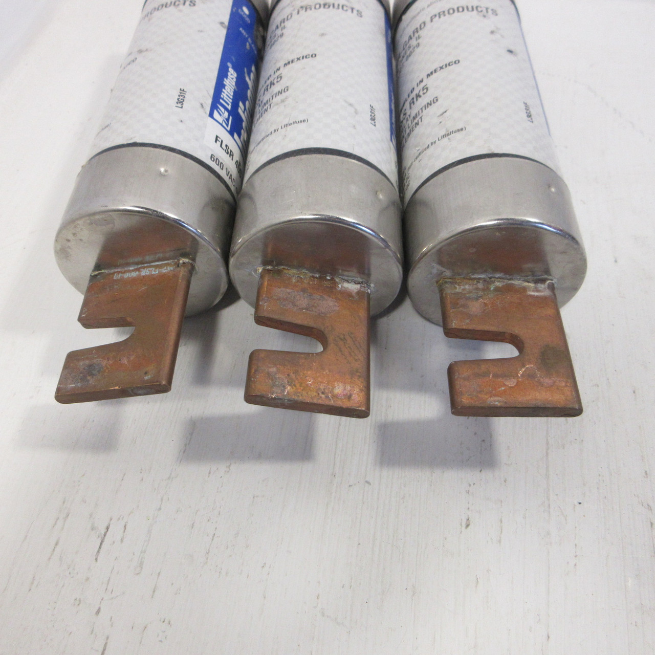 Littelfuse FLSR 400 ID Indicator Fuse 600VAC Class RK5 Time Delay (LOT OF 3) (AH1443-1)