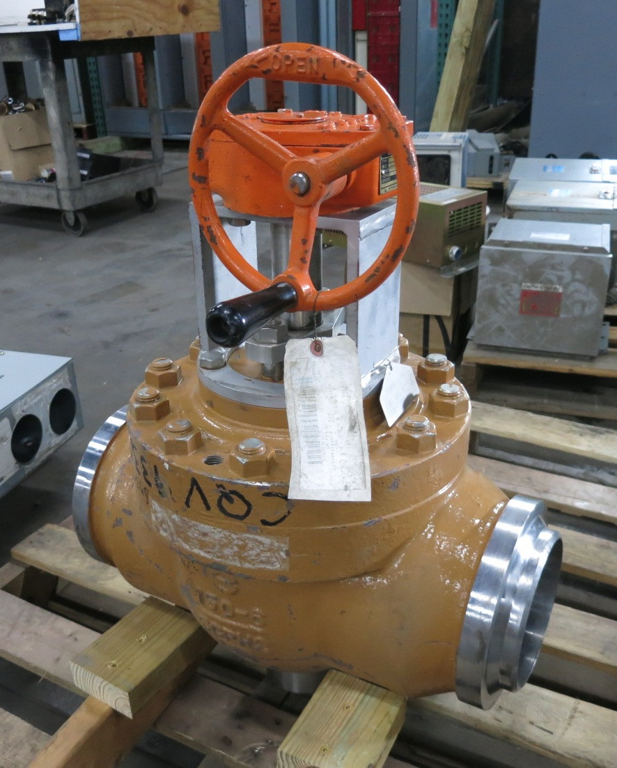 Image of NEW LimiTorque VGC-3F 150-6 SCPH2 Ball Valve 511W32-9 6" VGC-3 Nippon 42:1